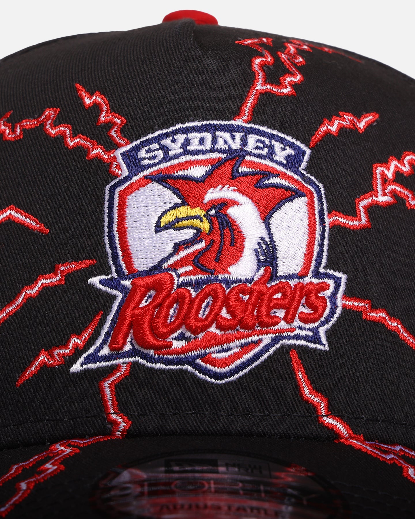 New Era Sydney Roosters 'NRL Electric' 9FORTY A-Frame Snapback Official Team Colour、mySite、zt4zffjzw