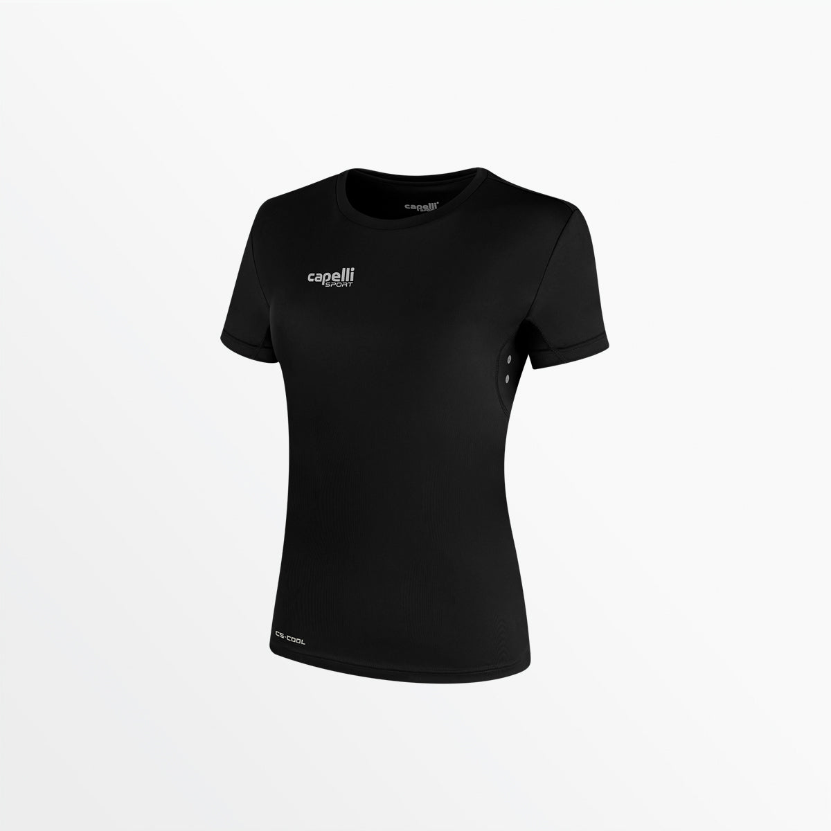WOMEN'S BASICS I SHORT SLEEVE TRAINING TOP、mySite、neckold