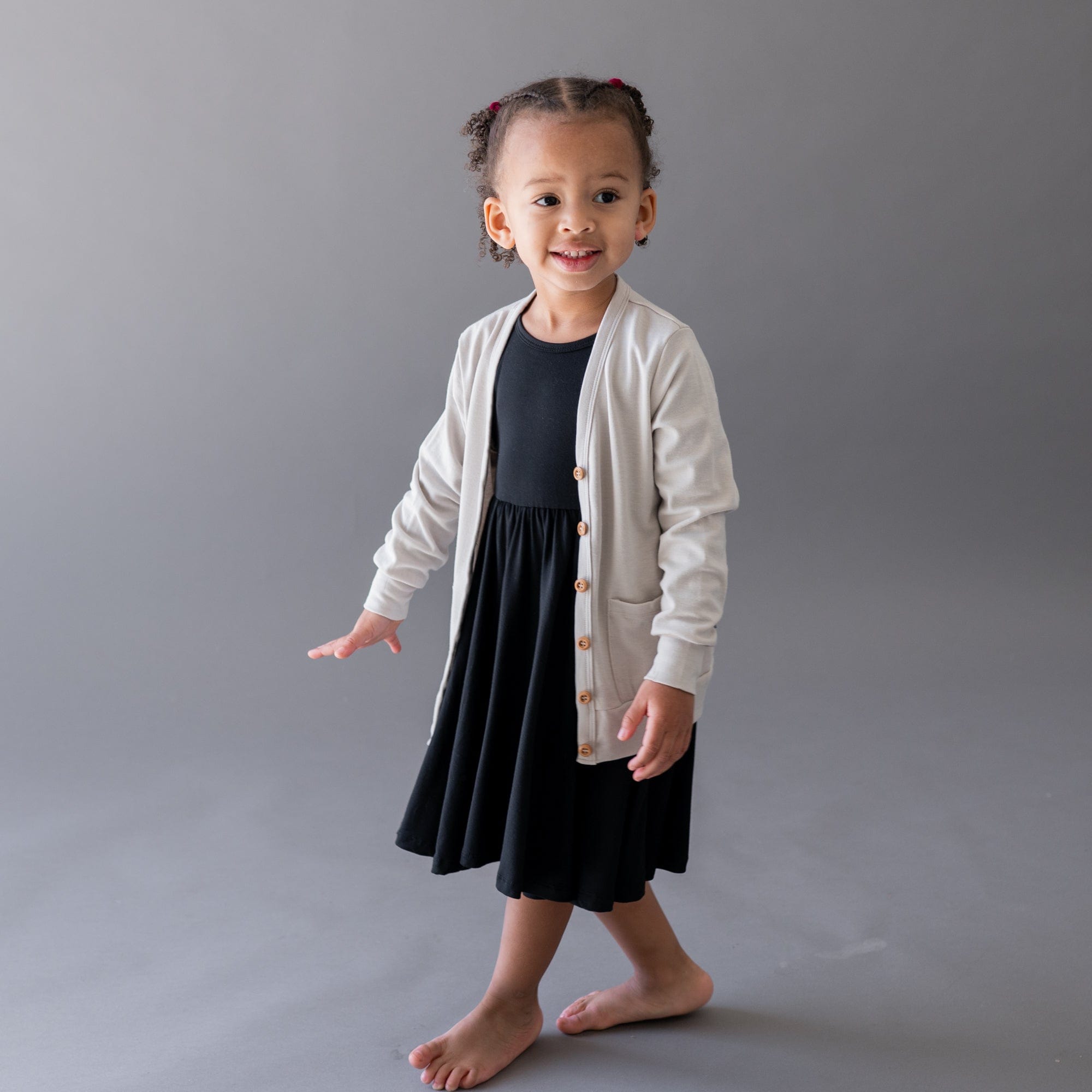  Bamboo Jersey Toddler Cardigan in Oat、mySite、layawaytickets