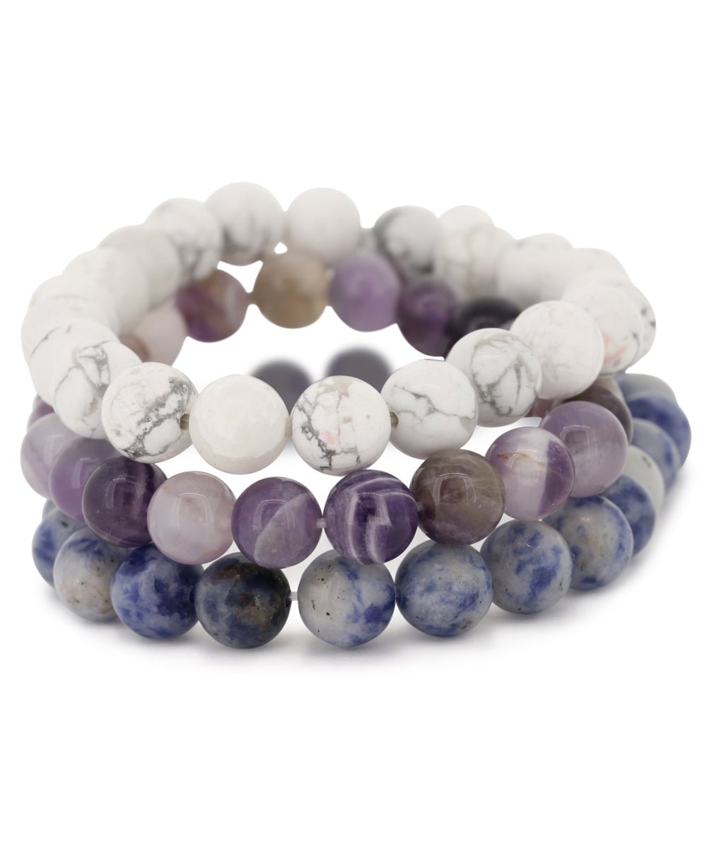 Healing Gemstone Bracelet Set for Serenity、mySite、topwebapps