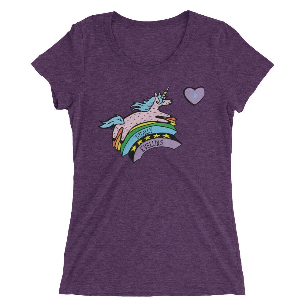Jewnicorn Totally Kvelling Ladies' T-Shirt - Choice of Color、mySite、topwebapps