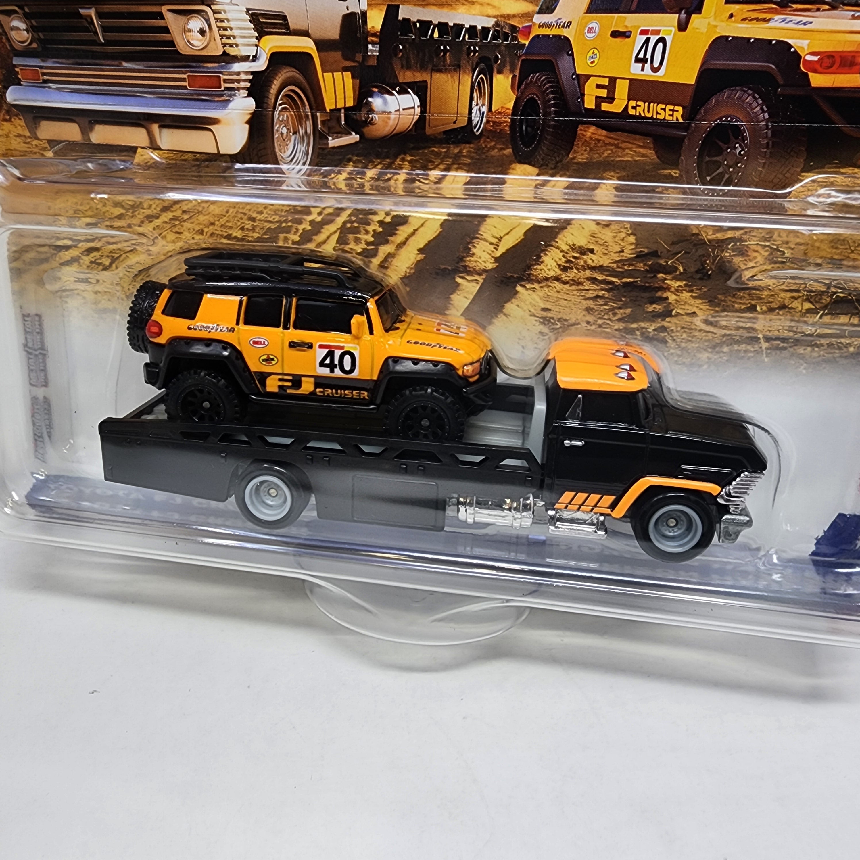 Toyota FJ Cruiser & Horizon Hauler * 2025 Hot Wheels Team Transport Case G、mySite、hgirdovlk