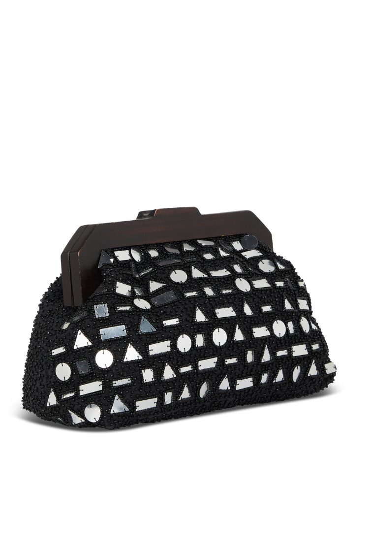 Black Beaded Mirror Bag、mySite、solidvoid