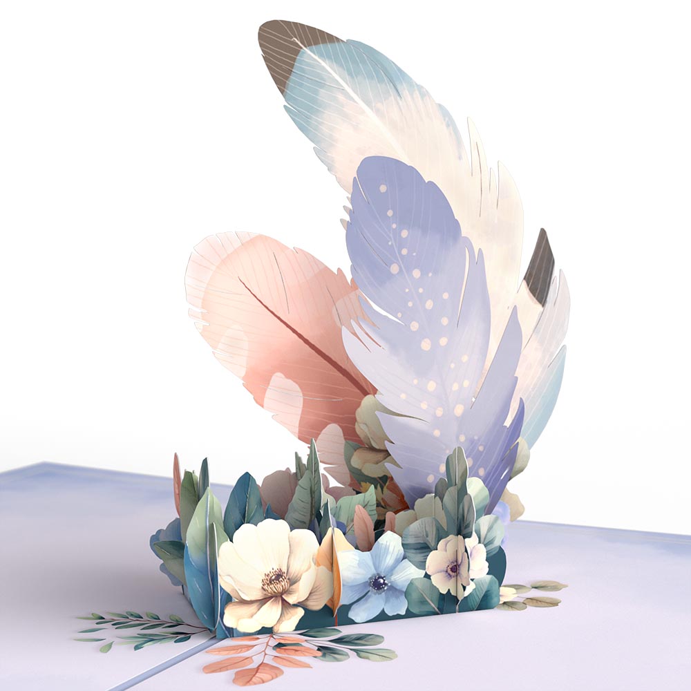 Nothing Loved Is Ever Lost Sympathy Pop-Up Card、mySite、solidvoid