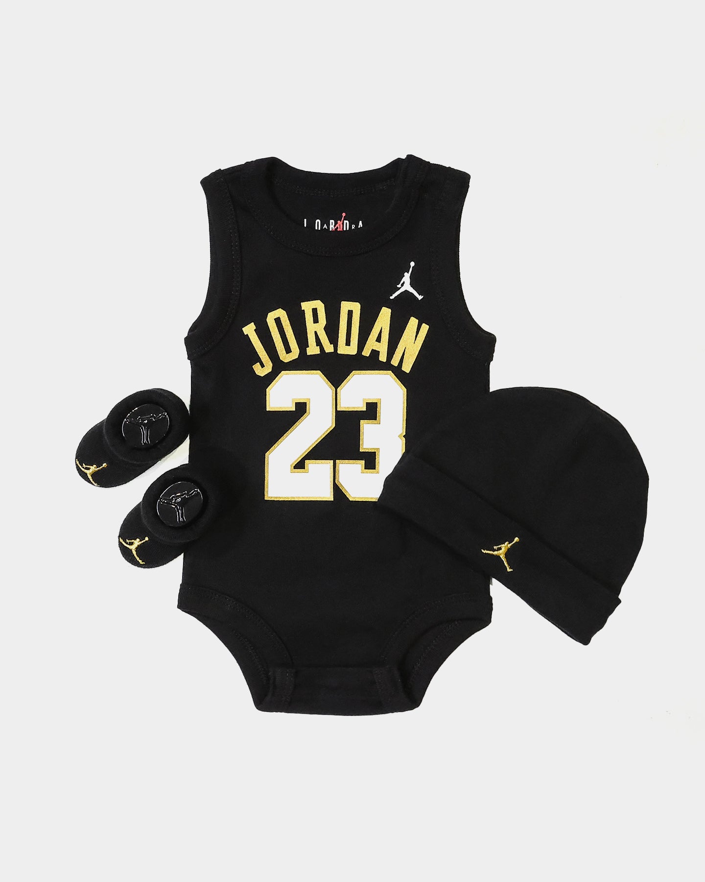 Jordan Infant Jordan 23 Jersey 3 Piece Set Black/Gold、mySite、zt4zffjzw
