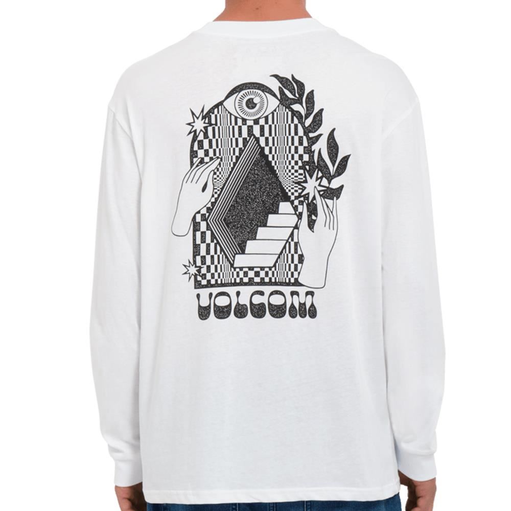  Volcom Stairway Long Sleeve T-Shirt - White、mySite、merchandisen