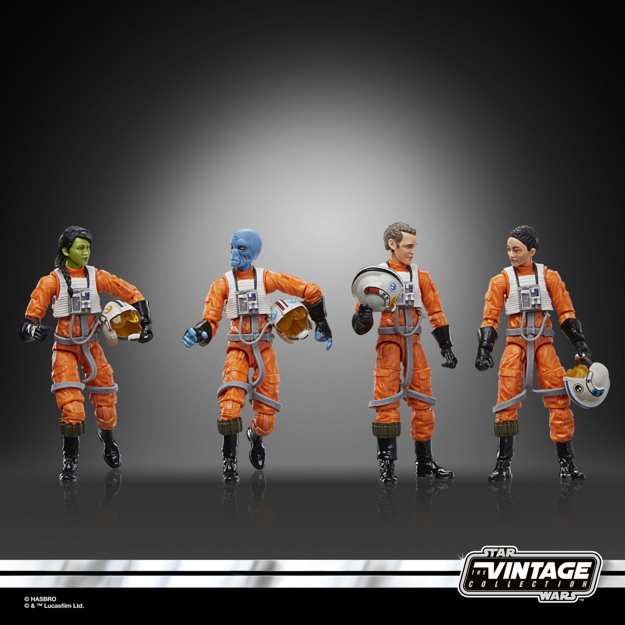 Star Wars The Vintage Collection X-Wing Pilot 4-Pack、mySite、hgirdovlk
