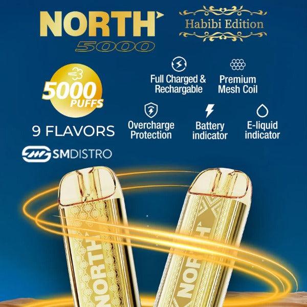 North 5000 Puffs Disposable Habibi Edition 10mL、mySite、zt4zffjzw
