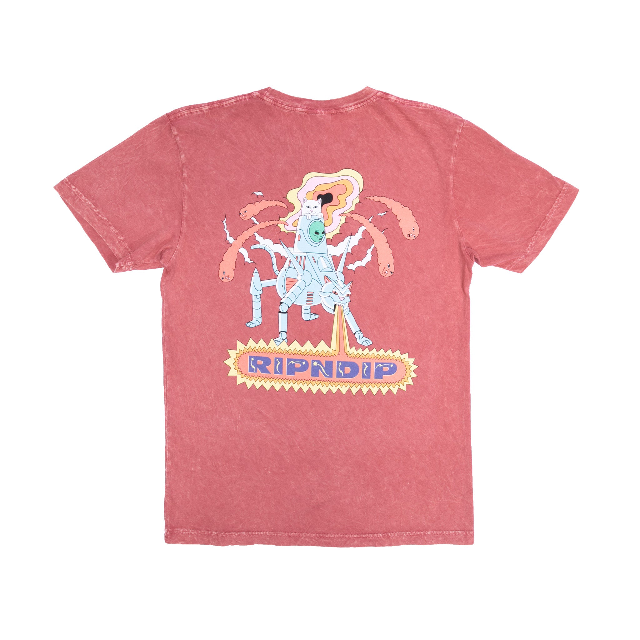  Robot Attack Tee (Clay Mineral Wash)、mySite、merchandisen