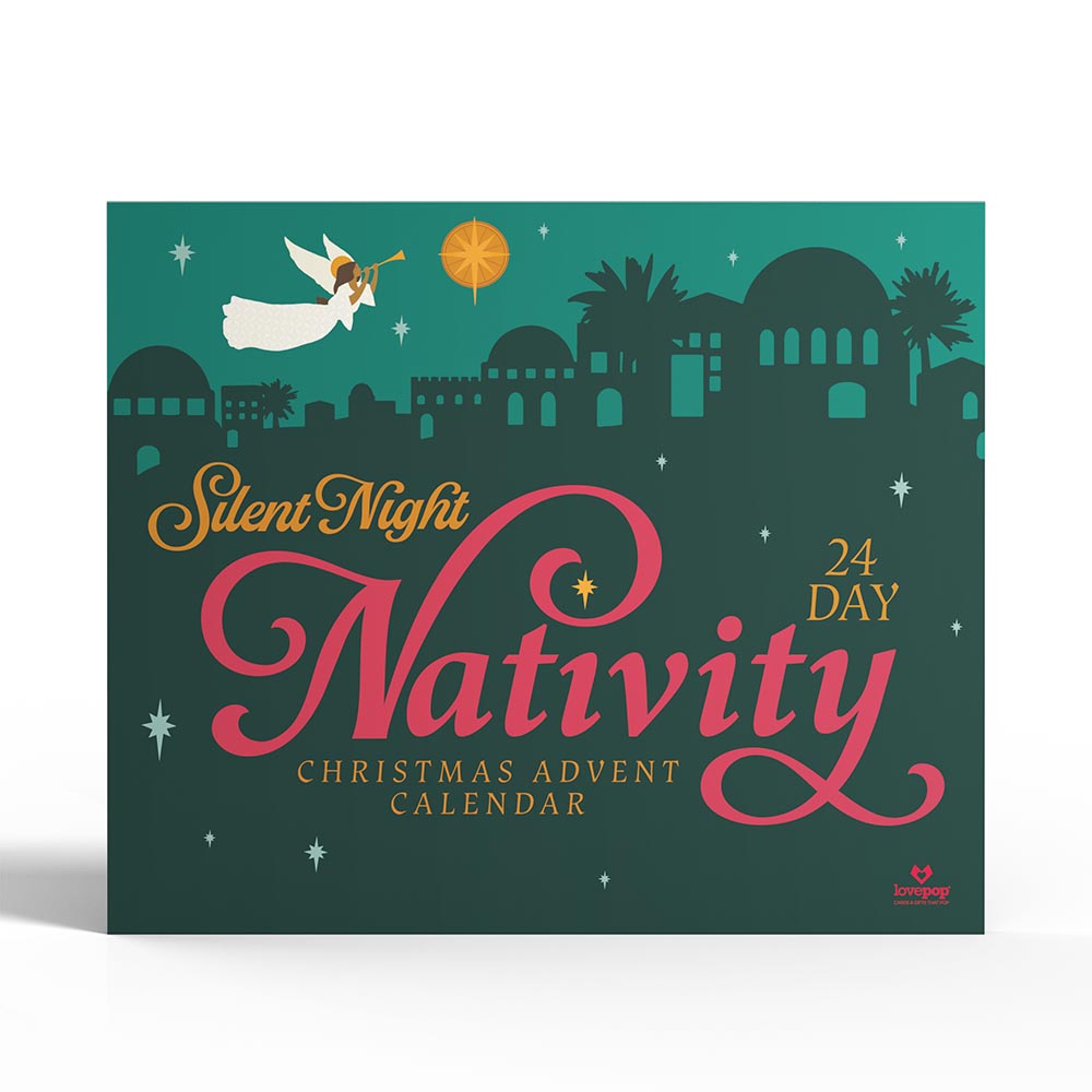 Silent Night 24 Day Nativity Christmas Advent Calendar、mySite、solidvoid