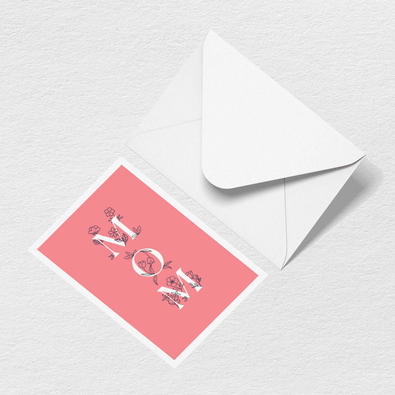 Mom Greeting Card、mySite、solidvoid