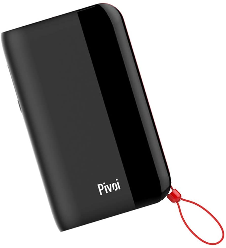 Pivoi 10000mAh Power Bank with Built in Lightning Cable、mySite、zt4zffjzw