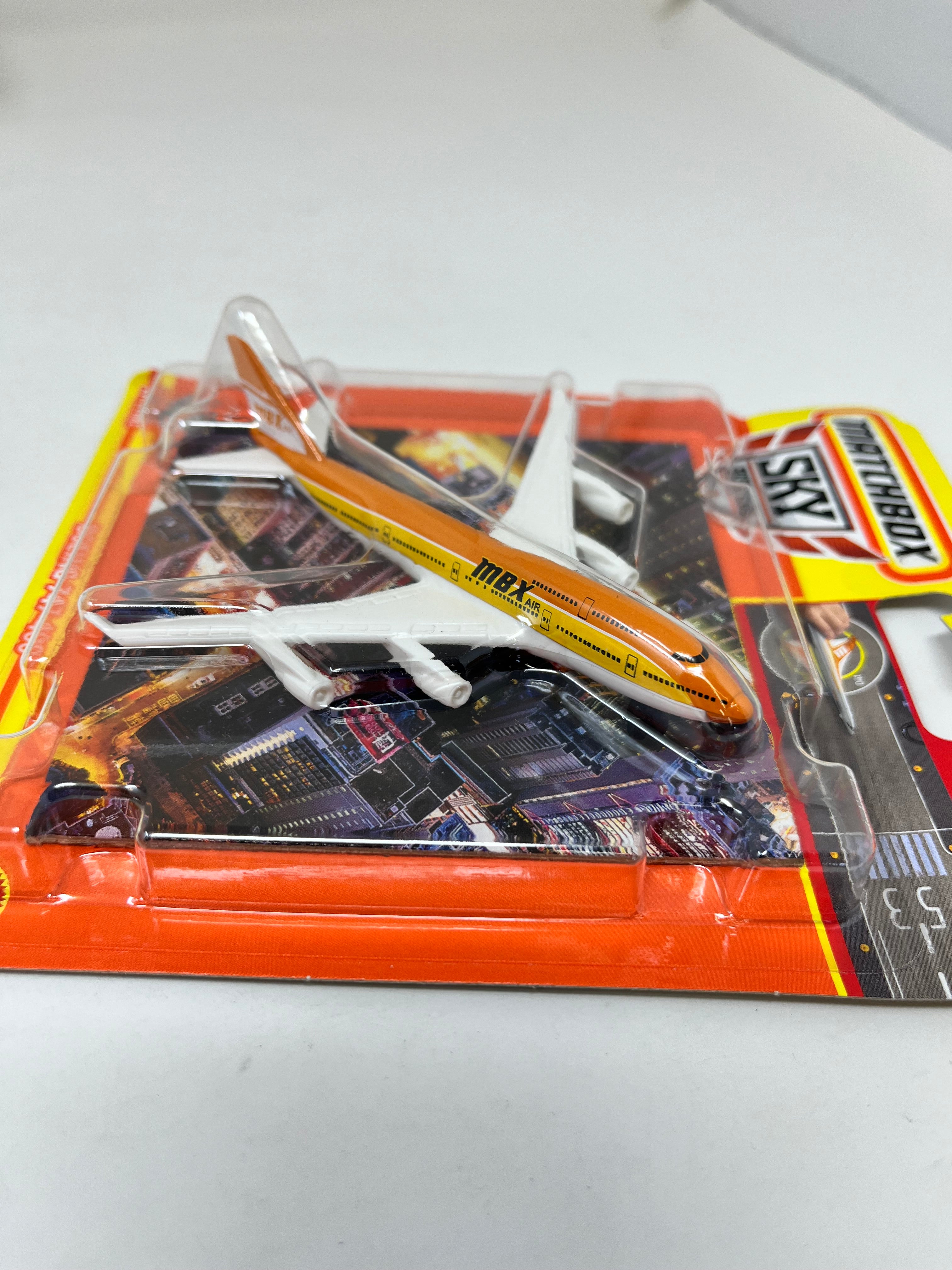 Boeing 747-400 #29 * Orange * 2024 Matchbox Sky Busters Case L、mySite、hgirdovlk