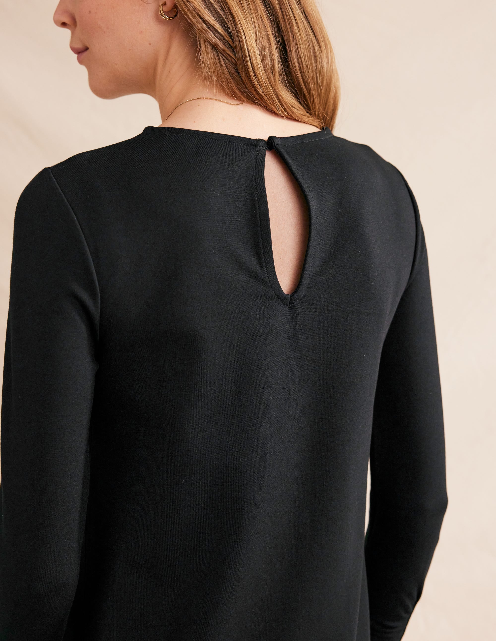  Statement Mini Jersey Dress-Black、mySite、ashleygrahame