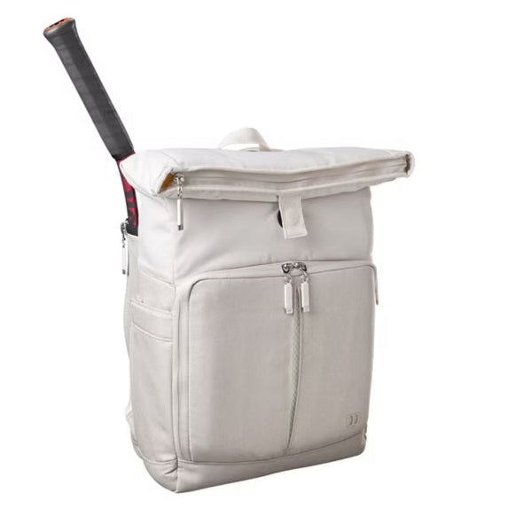 Wilson Lifestyle Backpack Racquet Bag 2024 (Cream)