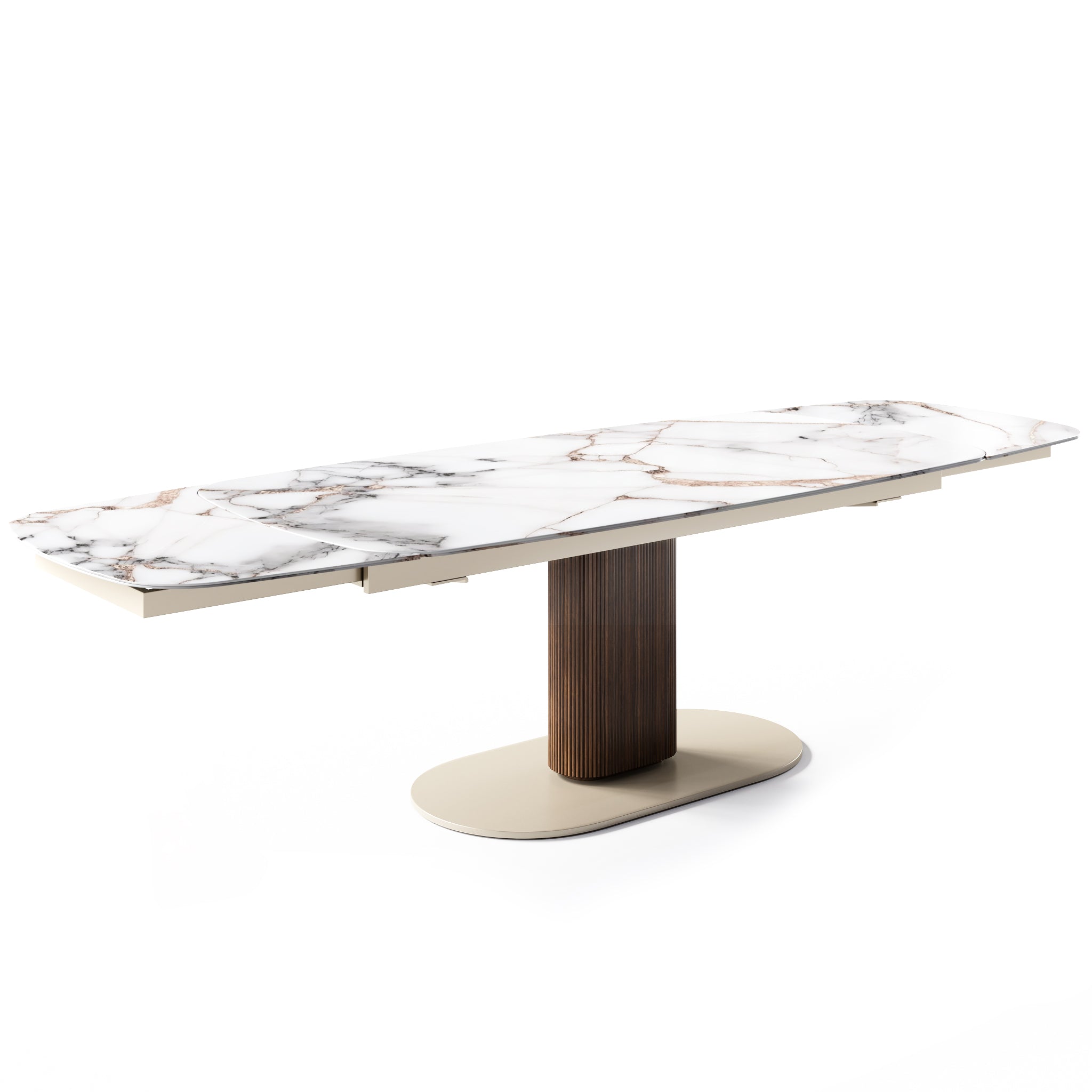  Cameo Extendable Dining Table with Various Finishes、mySite、sugarbowlscore