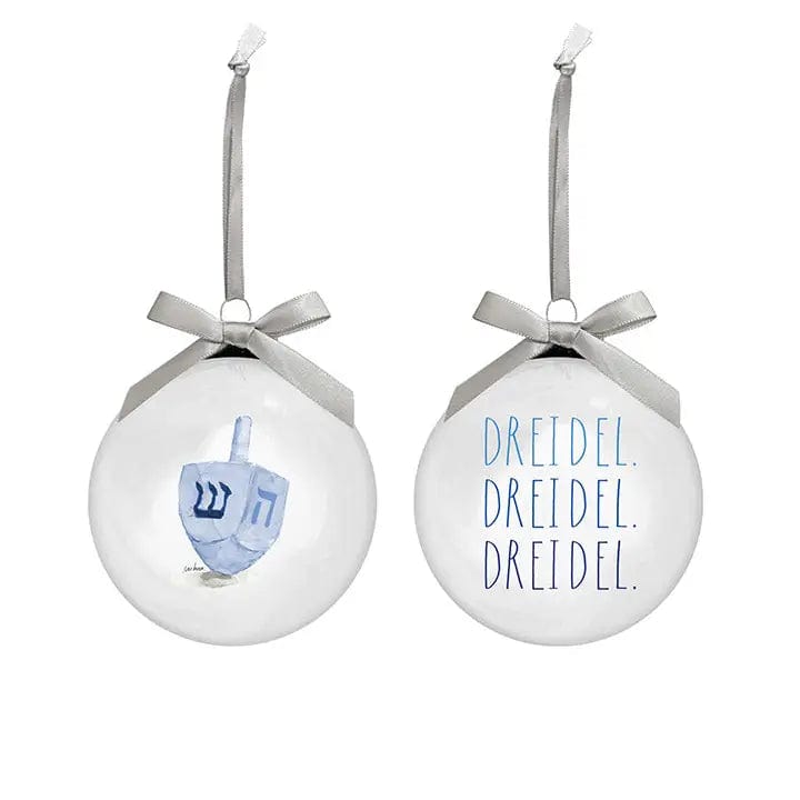 Dreidel, Dreidel, Dreidel Glass Ornaments - Set of 2、mySite、topwebapps