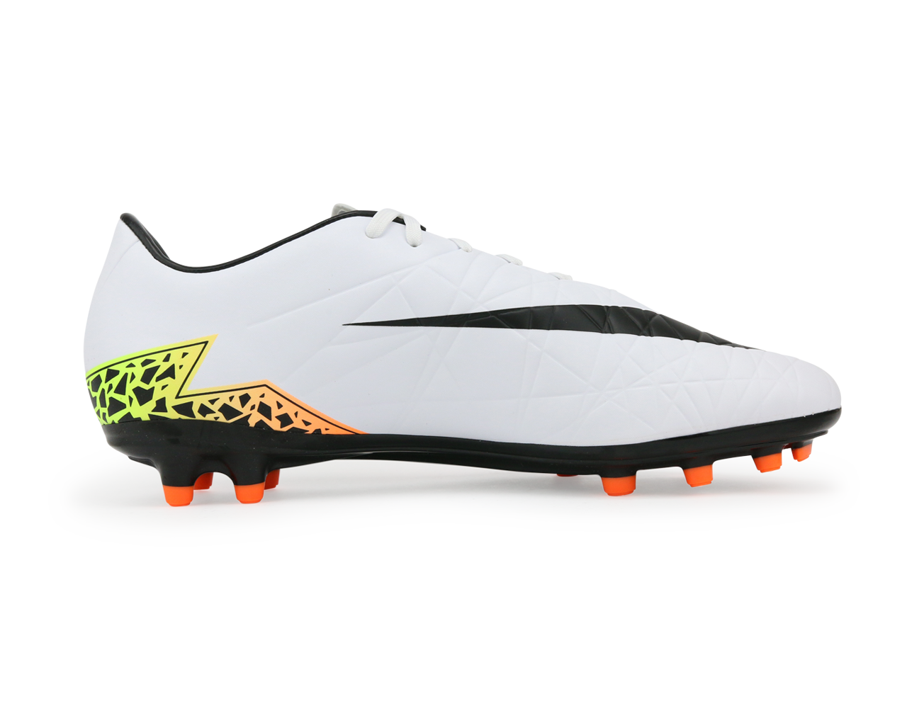 Nike Men's Hypervenom Phelon FG White/Black/Orange Total、mySite、bottomscart