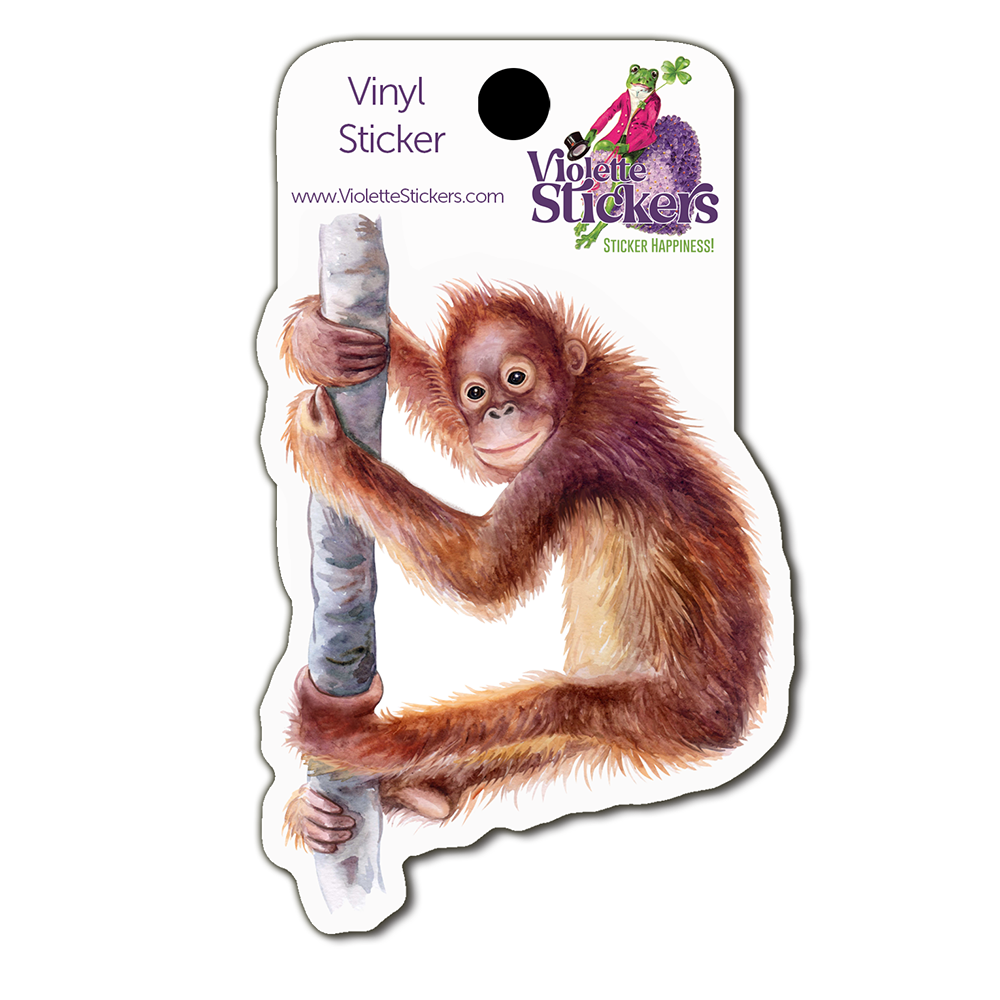  Monkey Vinyl Sticker Decal、mySite、ghnorth