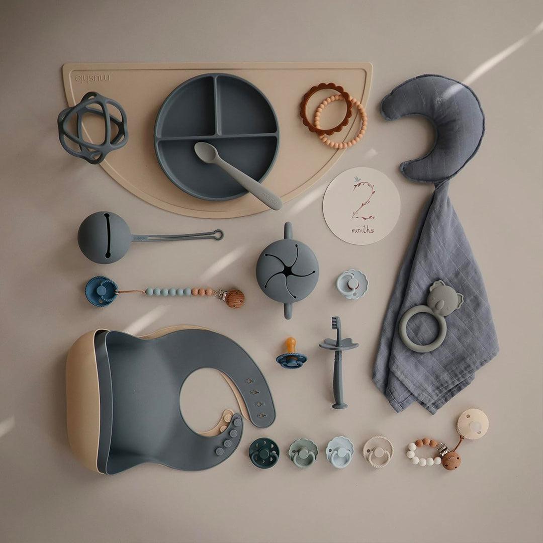 Mushie Silicone Plate - Tradewinds、mySite、merchandisen