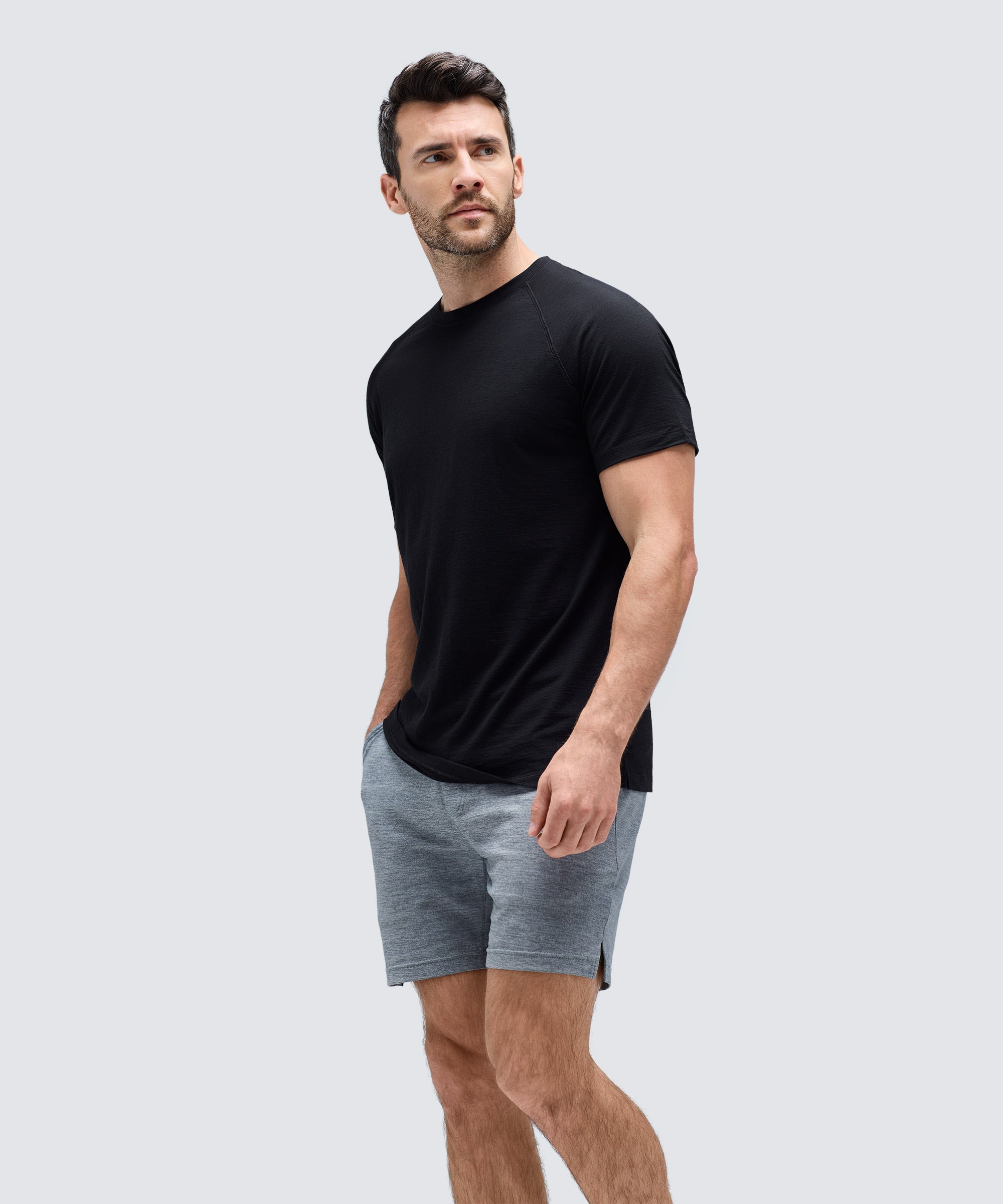 Men's Active Merino T-Shirt、mySite、noshort