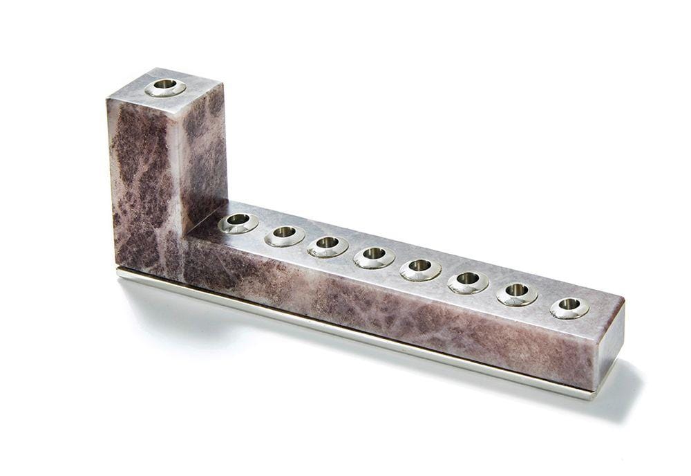 Brillante Alabaster Menorah by Anna New York、mySite、topwebapps