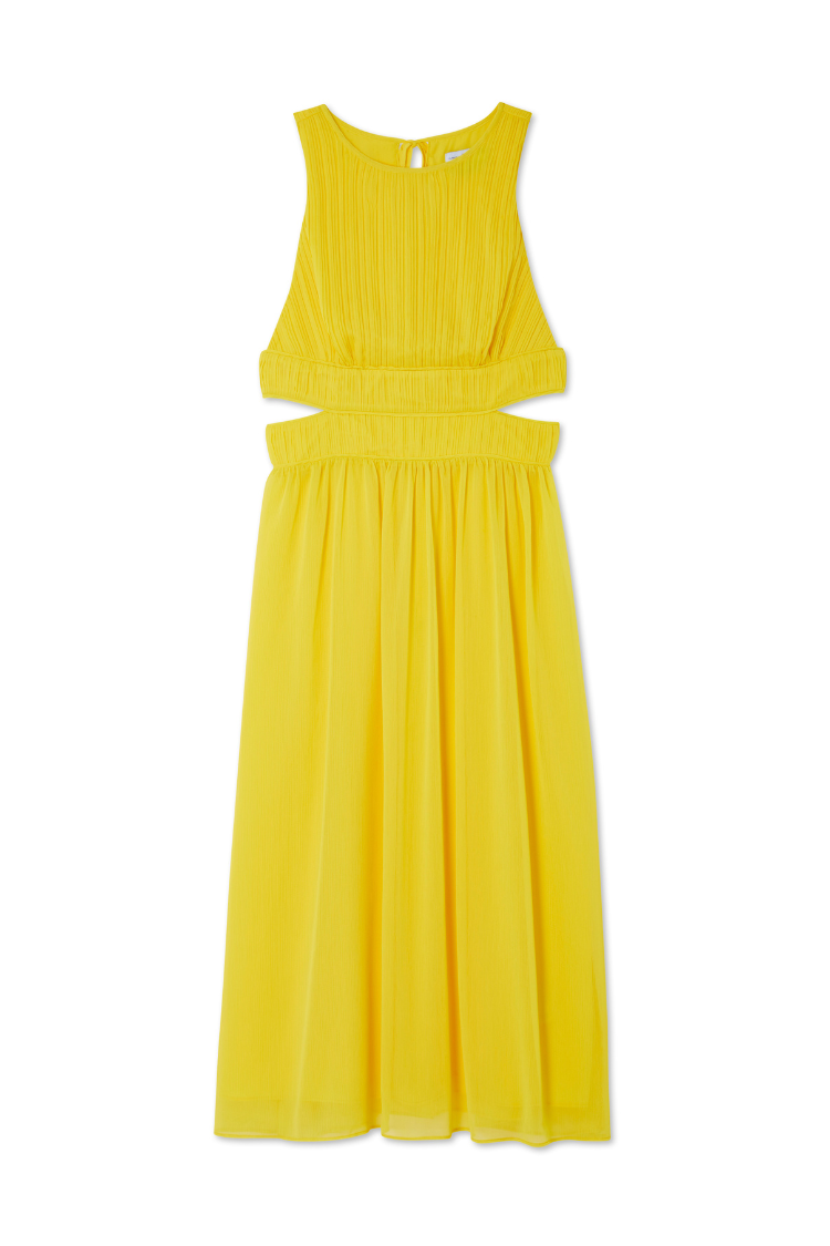 Yellow Ella Dress、mySite、solidvoid