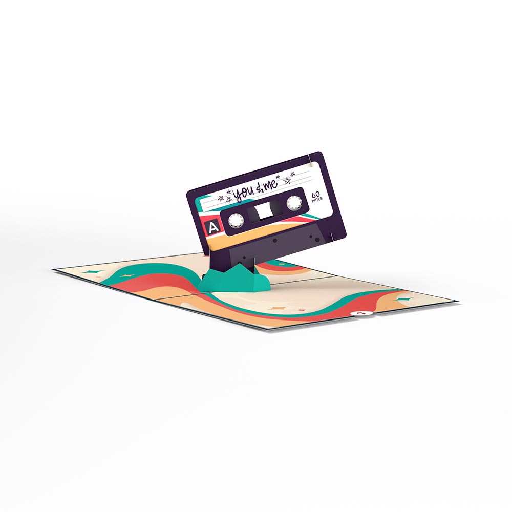 The Perfect Mixtape Pop-Up Card、mySite、solidvoid