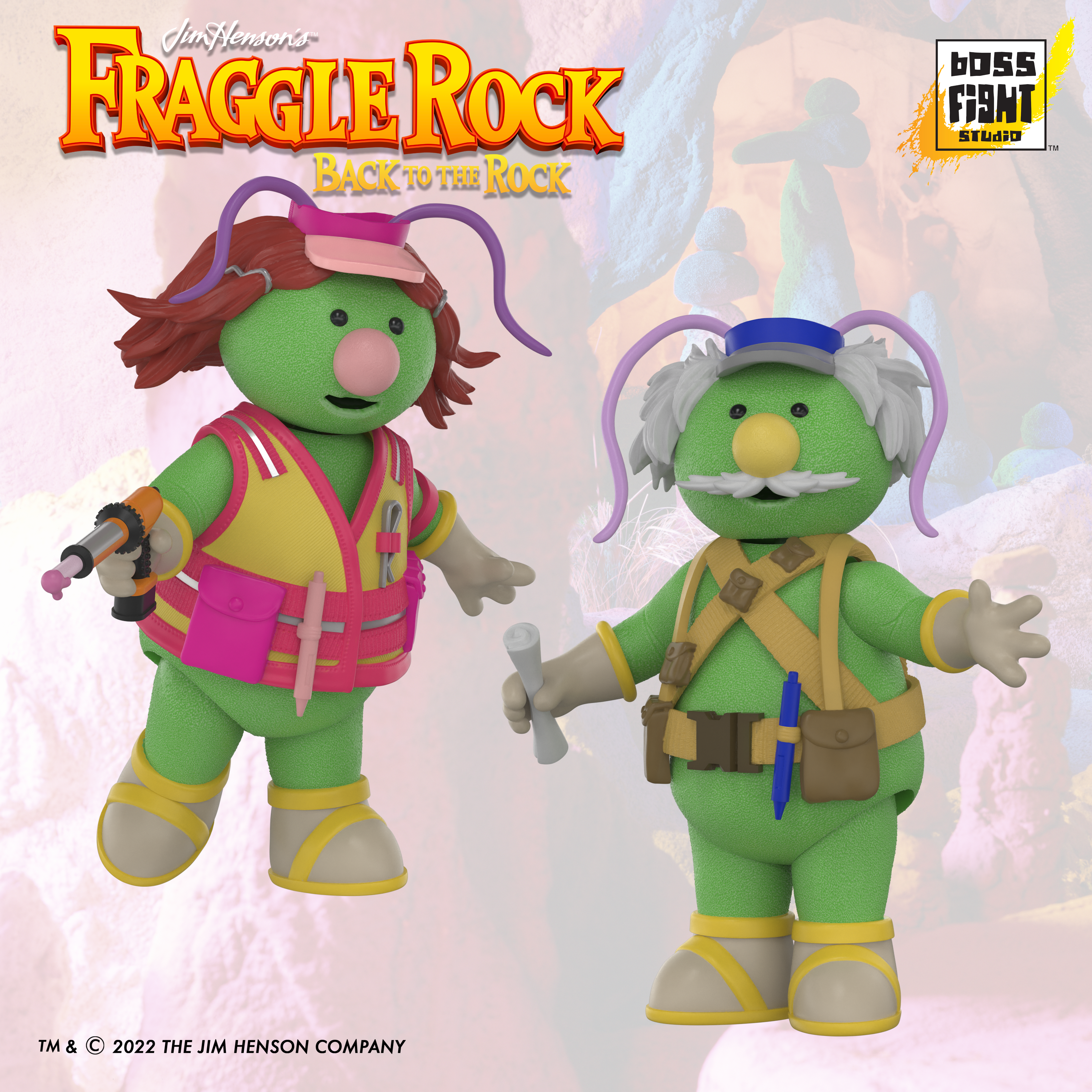 Boss Fight Studios Fraggle Rock Doozer 2-Pack、mySite、hgirdovlk