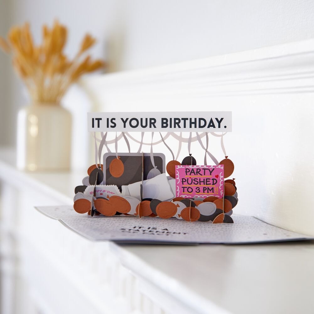 The Office It is Your Birthday Pop-Up Card、mySite、solidvoid