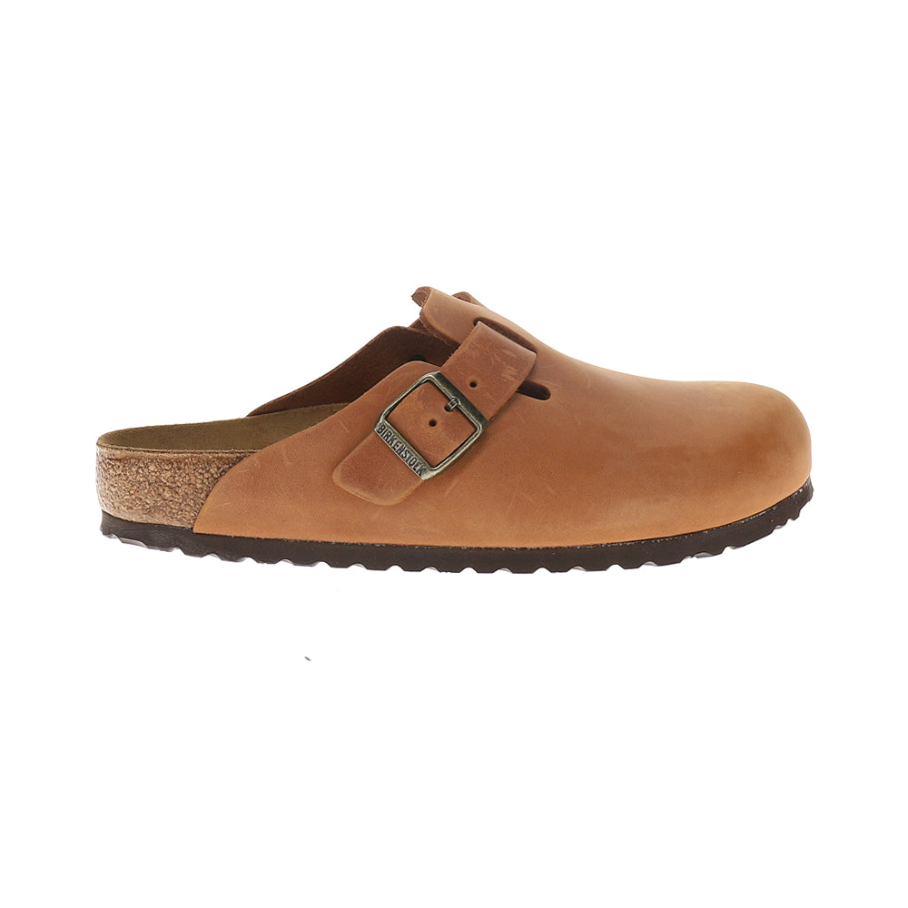 Boston Oiled Leather Soft Footbed Clogs、mySite、gtrtttuynbv
