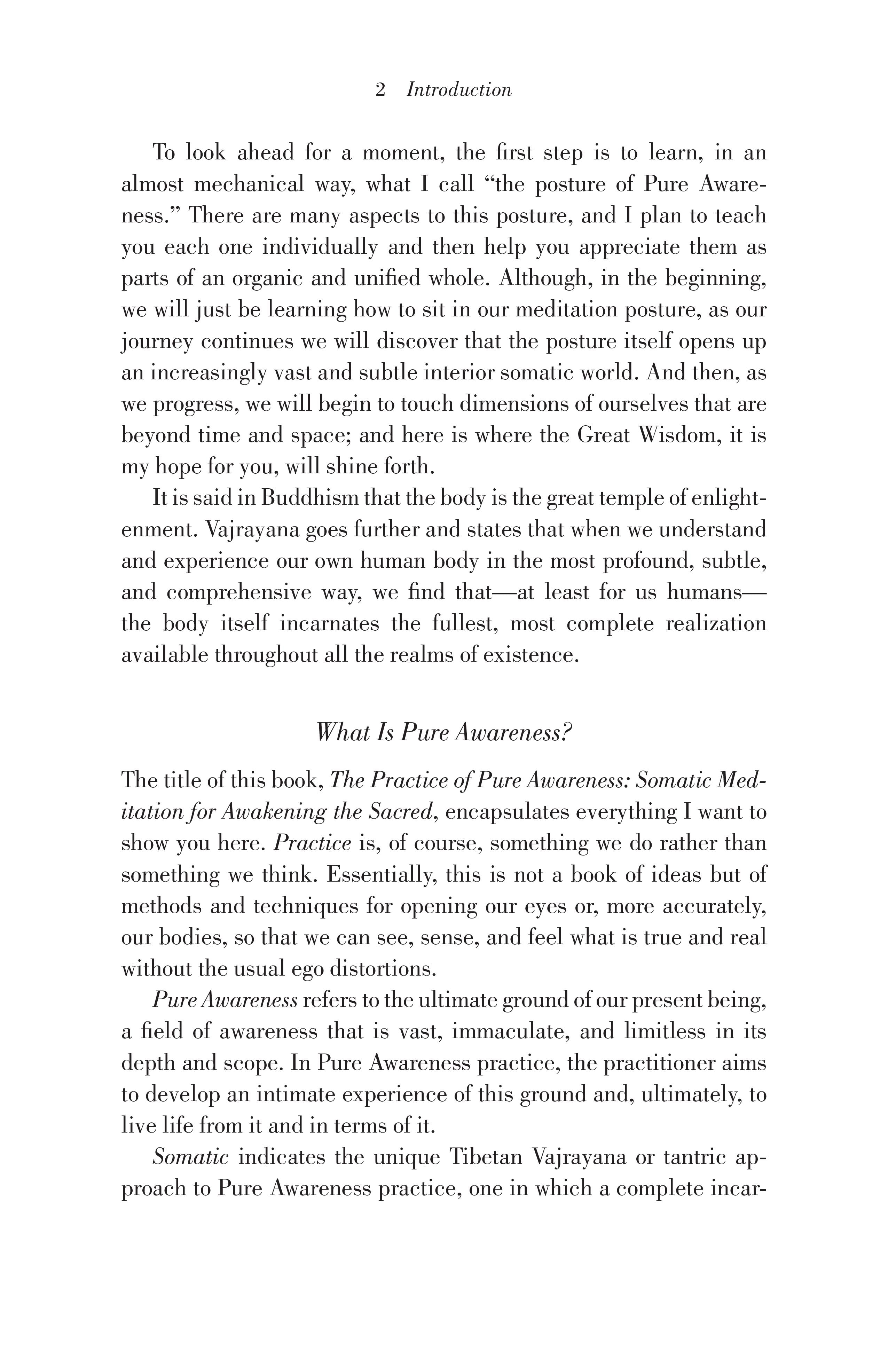 The Practice of Pure Awareness、mySite、topwebapps