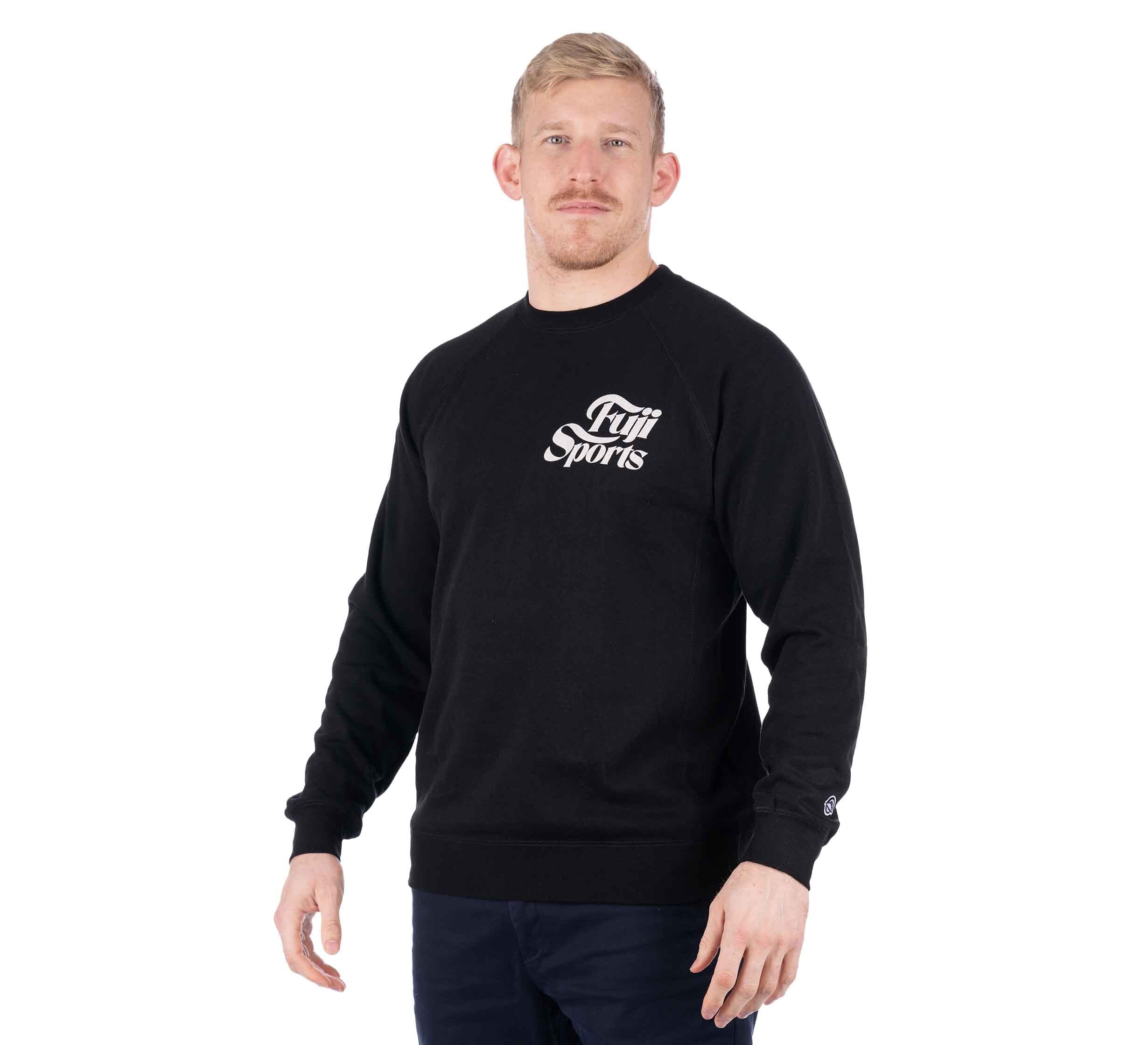 Wave Crewneck Men's Sweatshirt Black、mySite、gigharbornorthrealestate