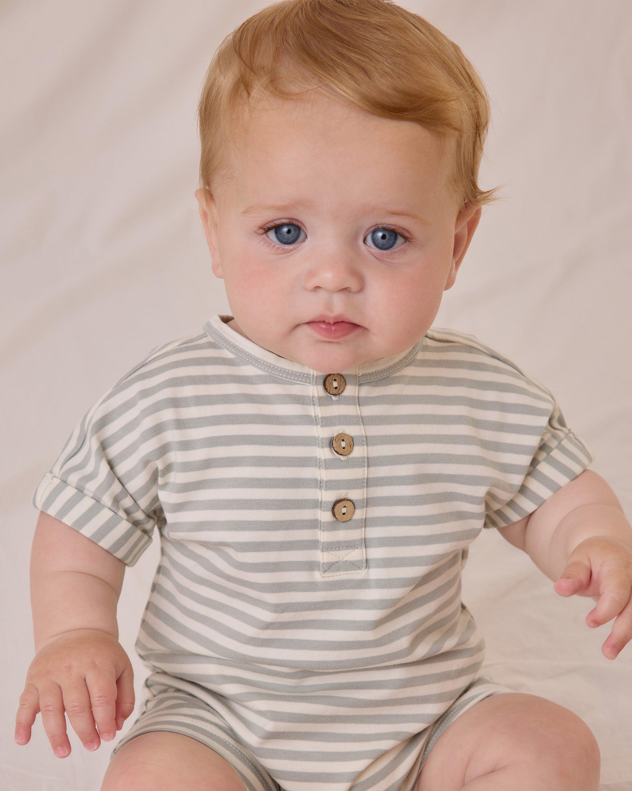  Short Sleeve One-Piece || Sage Stripe、mySite、layawaytickets