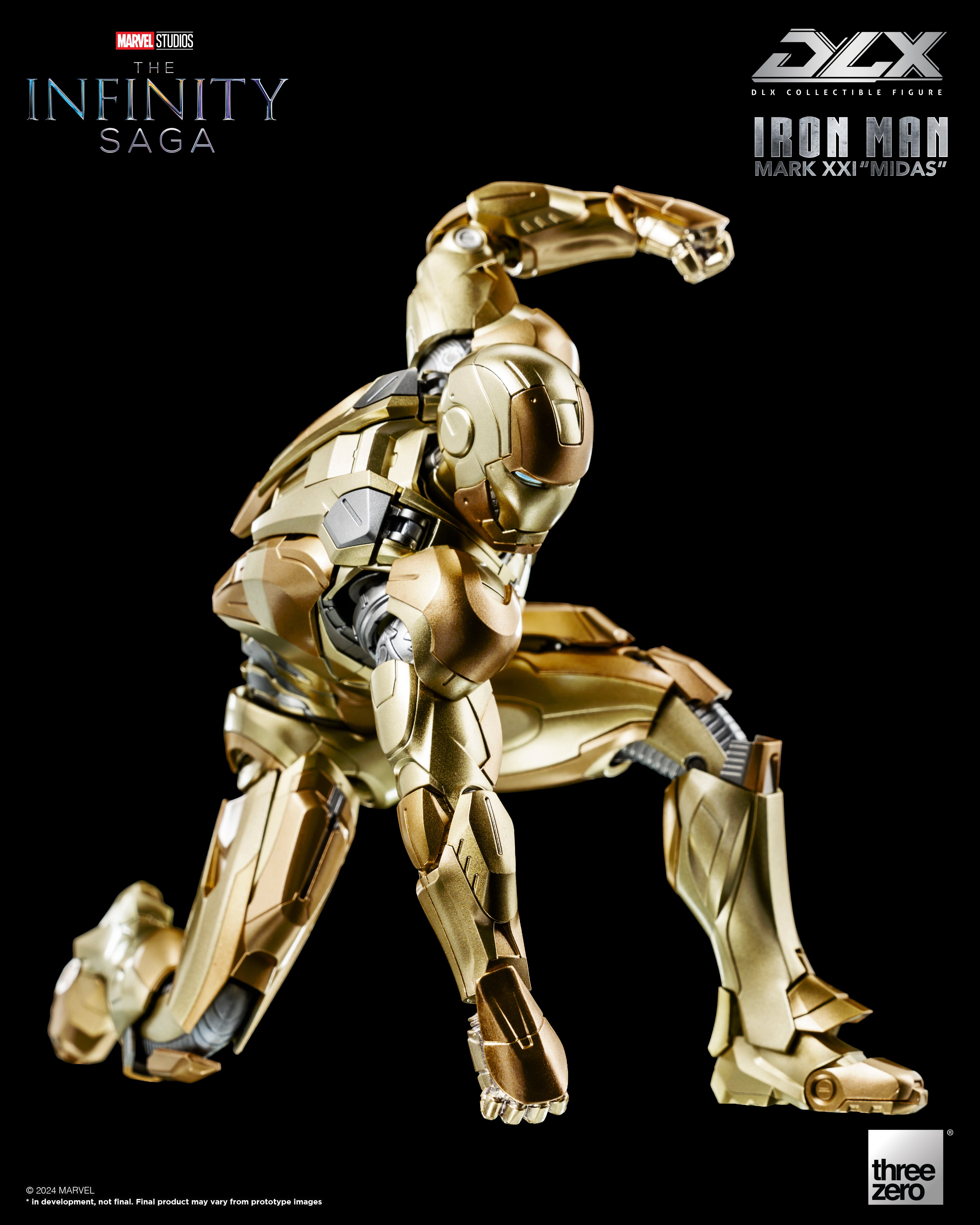Threezero Avengers: The Infinity Saga DLX Iron Man Mark XXI Midas、mySite、hgirdovlk