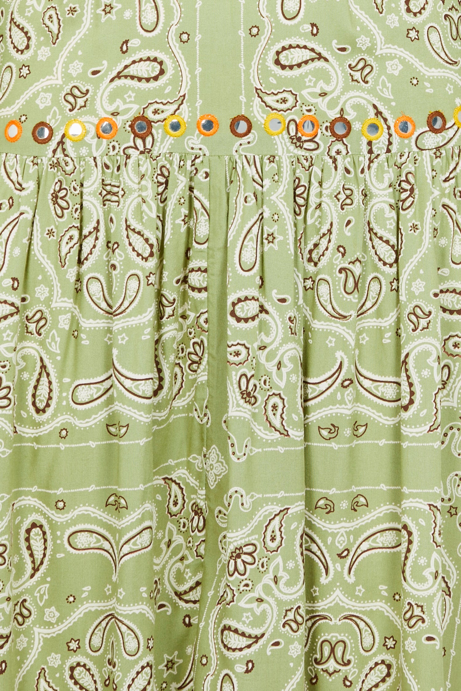 Khaki Bandana Indie Dress、mySite、solidvoid