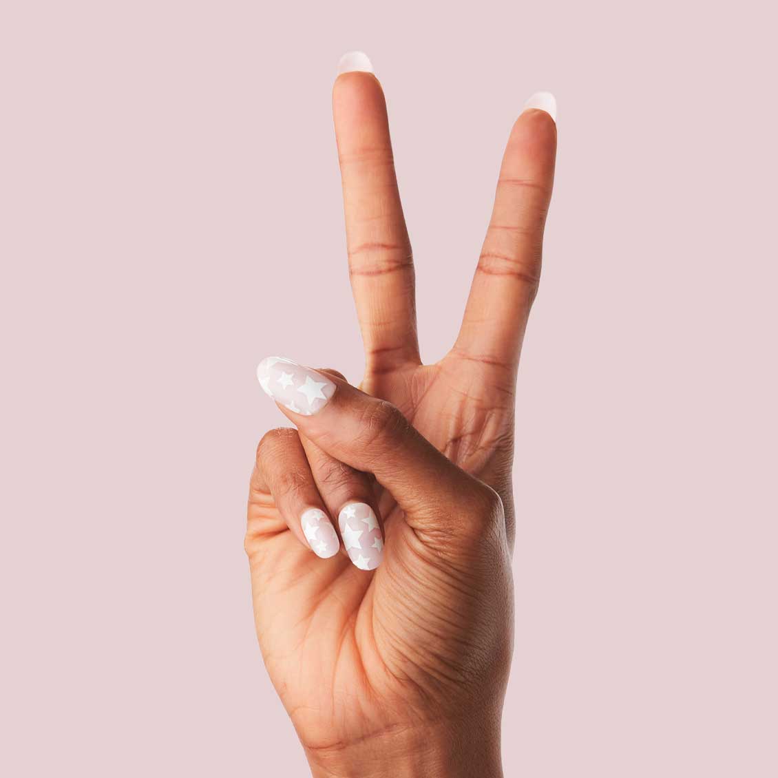 Super Stars - Press-On | Short | Round、mySite、solidvoid