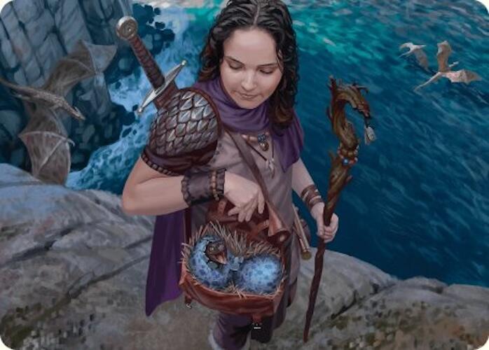 Drake Hatcher Art Card (5/54) Foundations Art Series、mySite、waistdrama