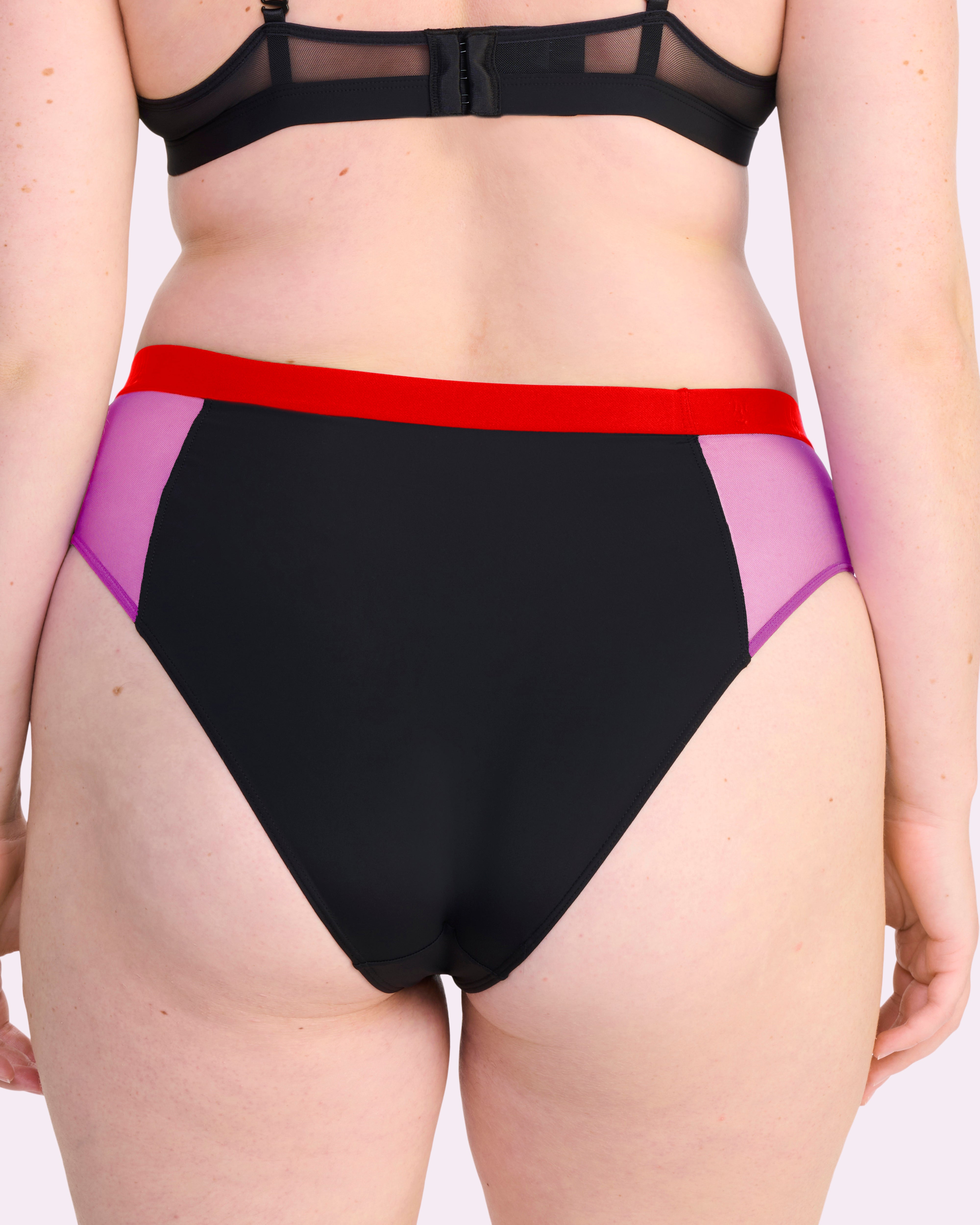 Re:Play High Waisted Brief | Ultra-Soft Re:Play (Eightball Colorblock)、mySite、bengalsvssteelers