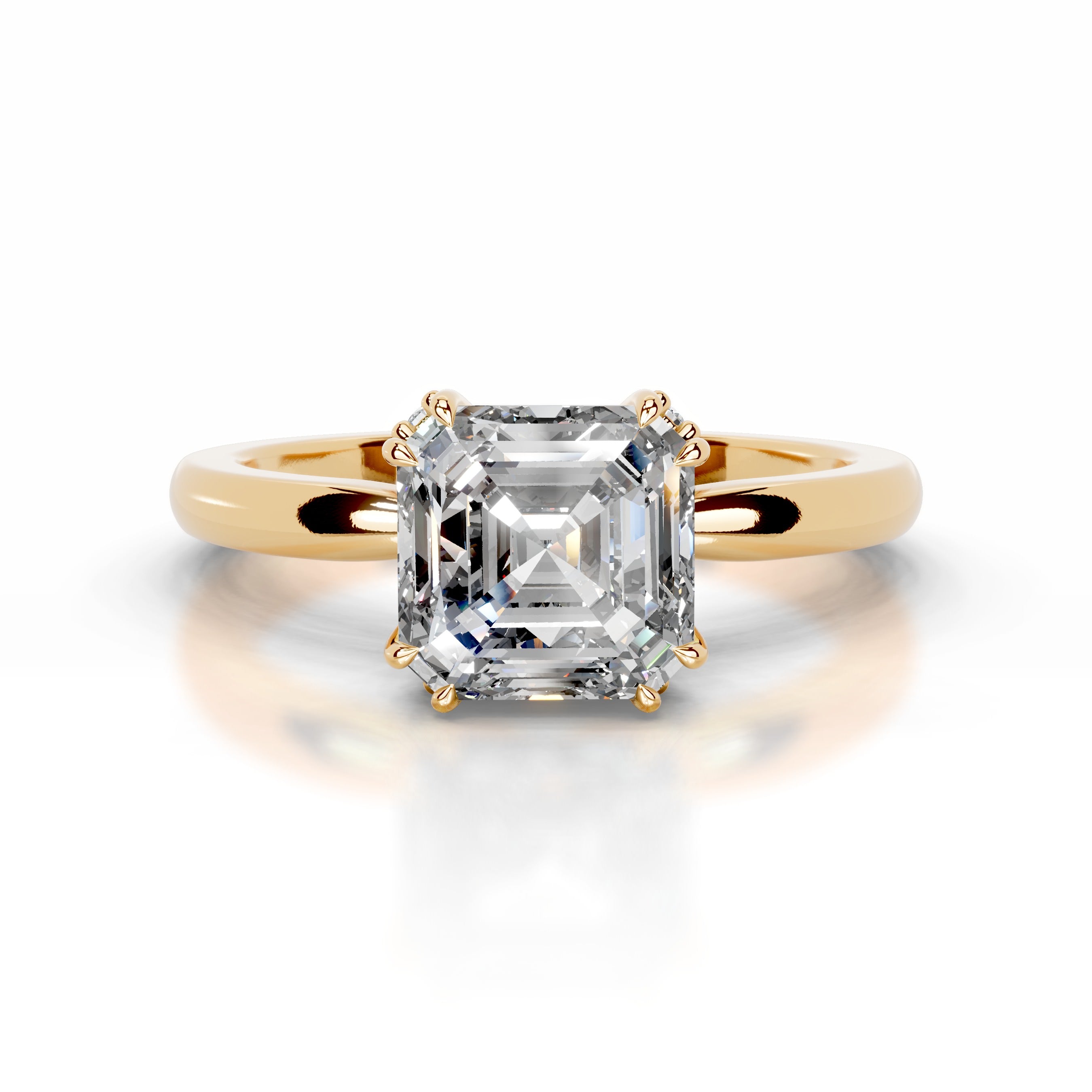 Torvi Diamond Engagement Ring - 18K Yellow Gold、mySite、hinf8tx79
