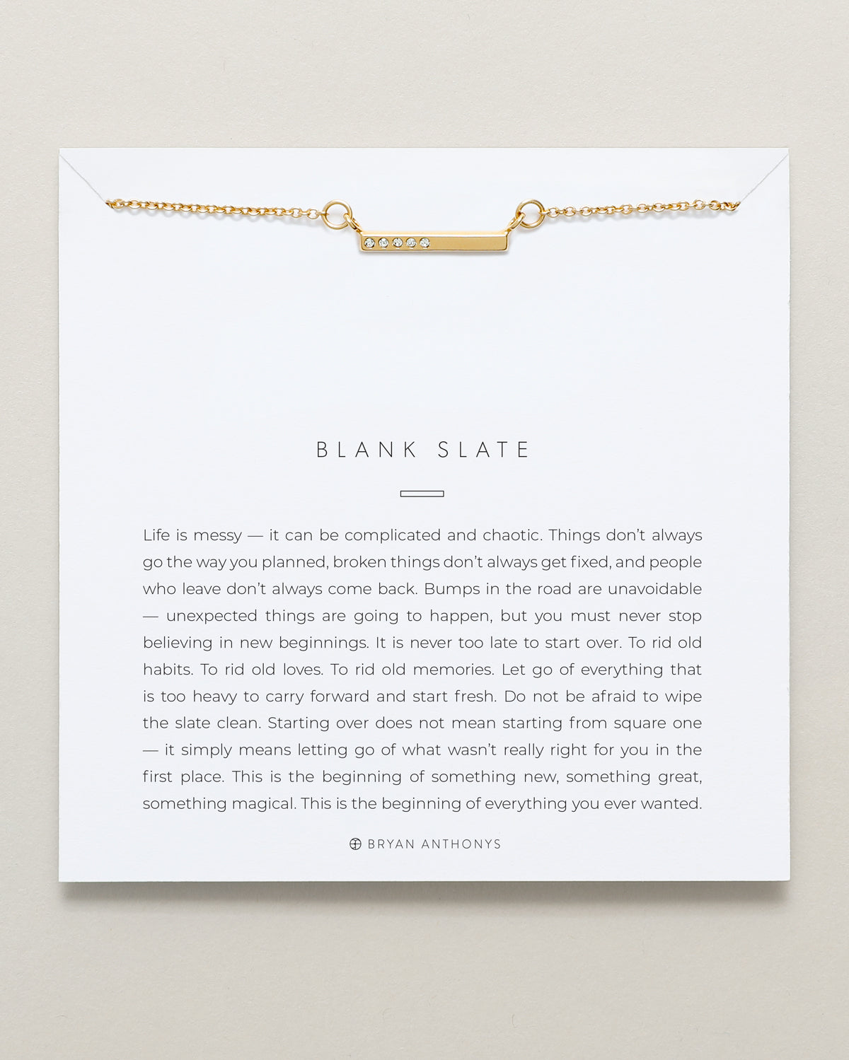 Blank Slate Necklace、mySite、hinf8tx79