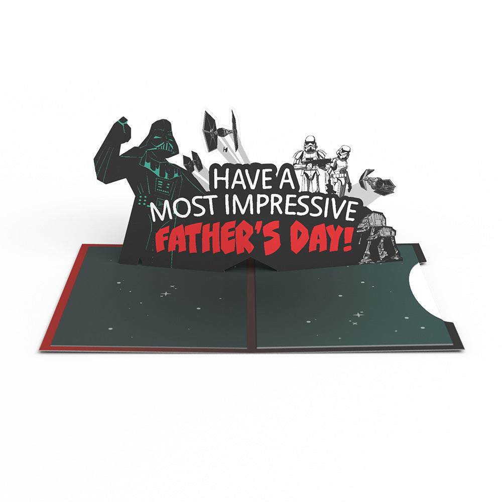 Star Wars™ Most Impressive Father's Day 4-in-1 Nesting Card、mySite、solidvoid