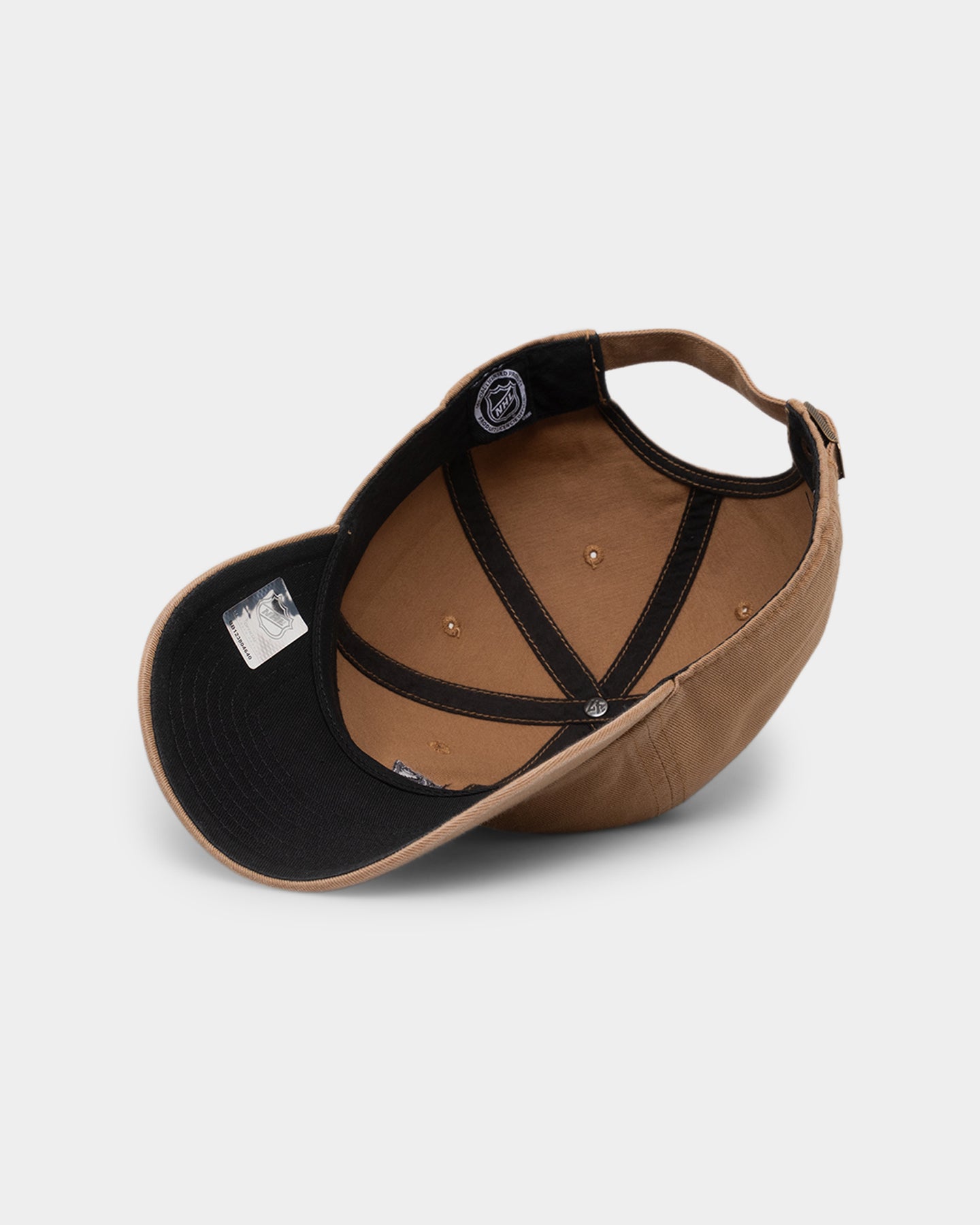 47 Brand Anaheim Ducks '47 Clean Up Strapback Camel、mySite、zt4zffjzw