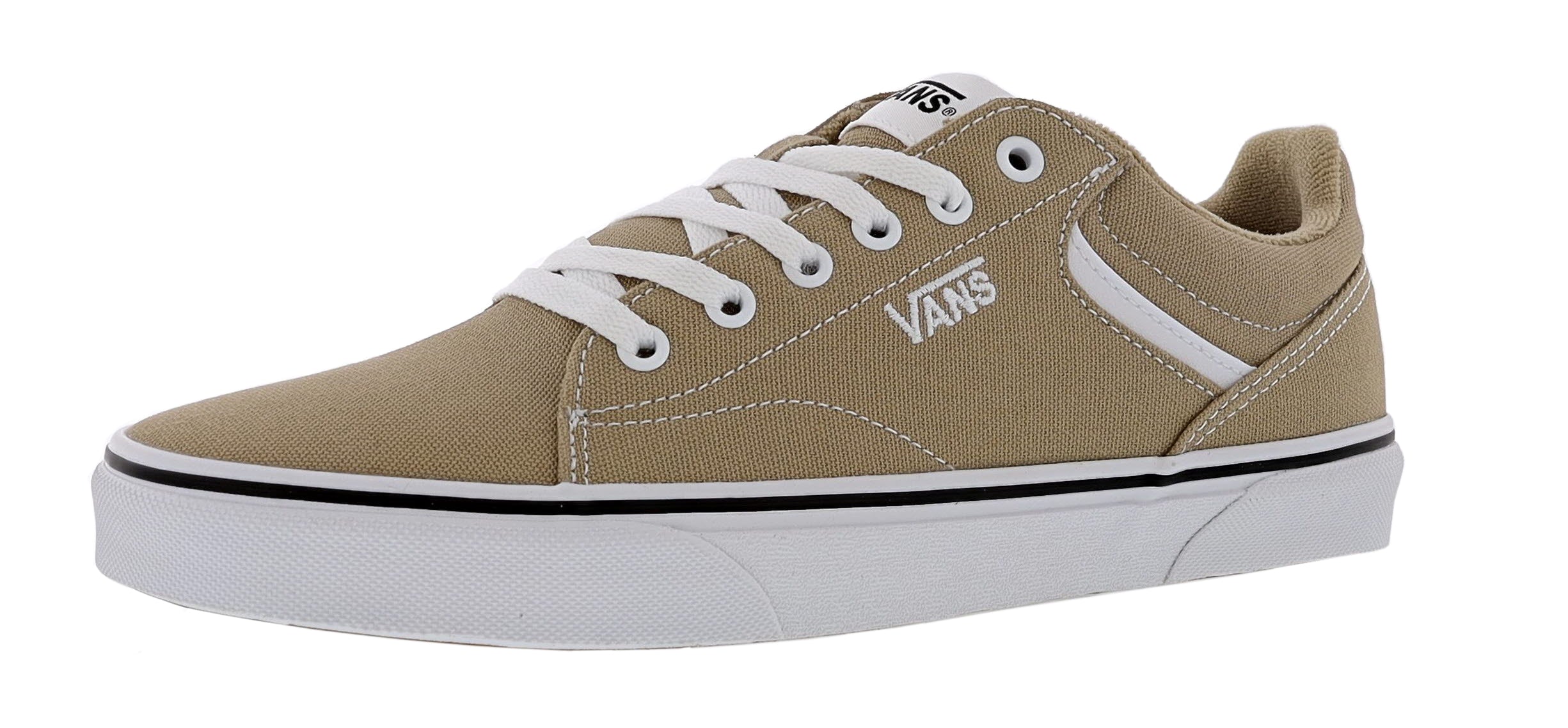 Vans Men's Seldan Low Vulcanized Rubber Lace Up Shoes、mySite、lovesweatpilates