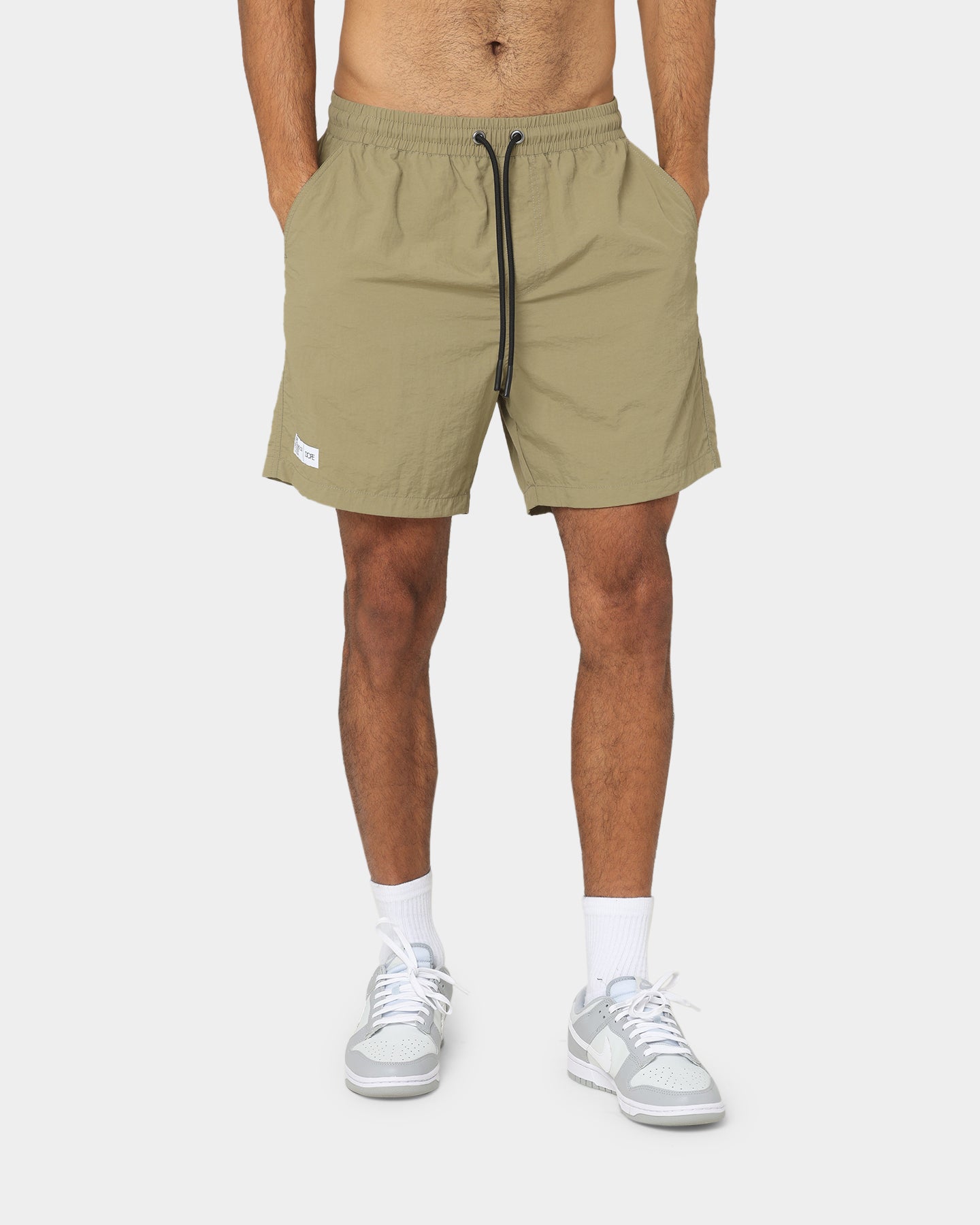 DOPE Miami Nylon Shorts Olive、mySite、zt4zffjzw