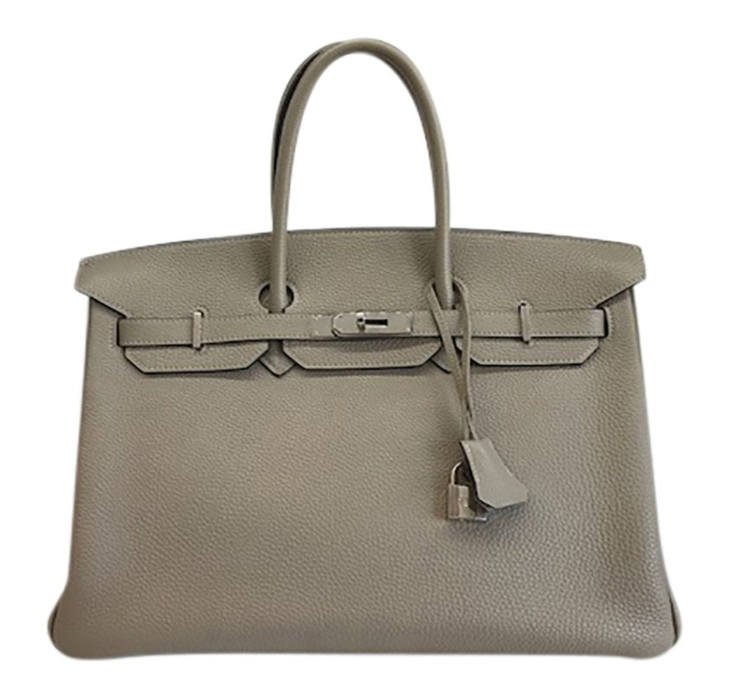 Hermes Birkin 35 Gris Tourterelle Leather PHW、mySite、garminoutage.com