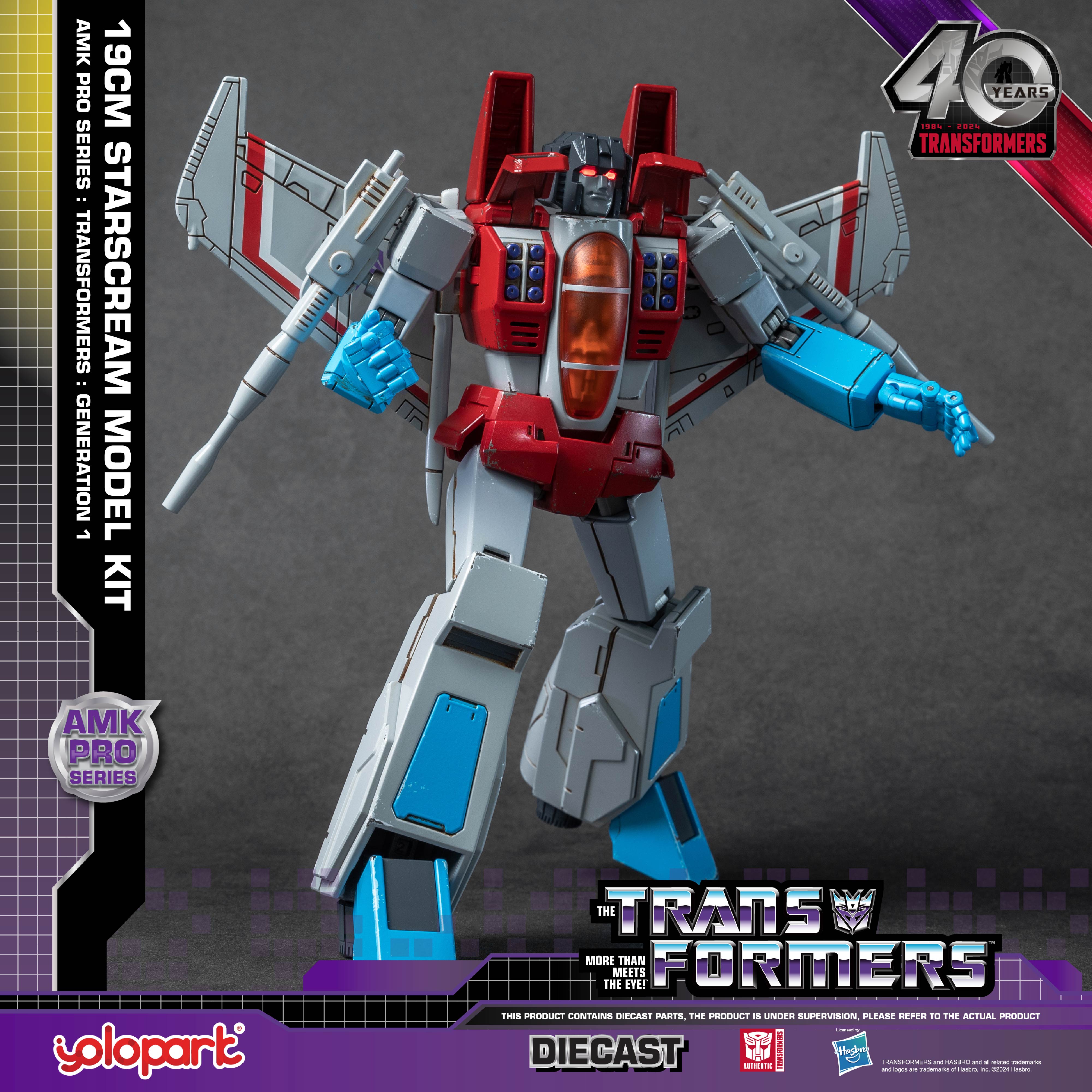 Transformers Generation One AMK Pro Series Starscream Model Kit、mySite、hgirdovlk