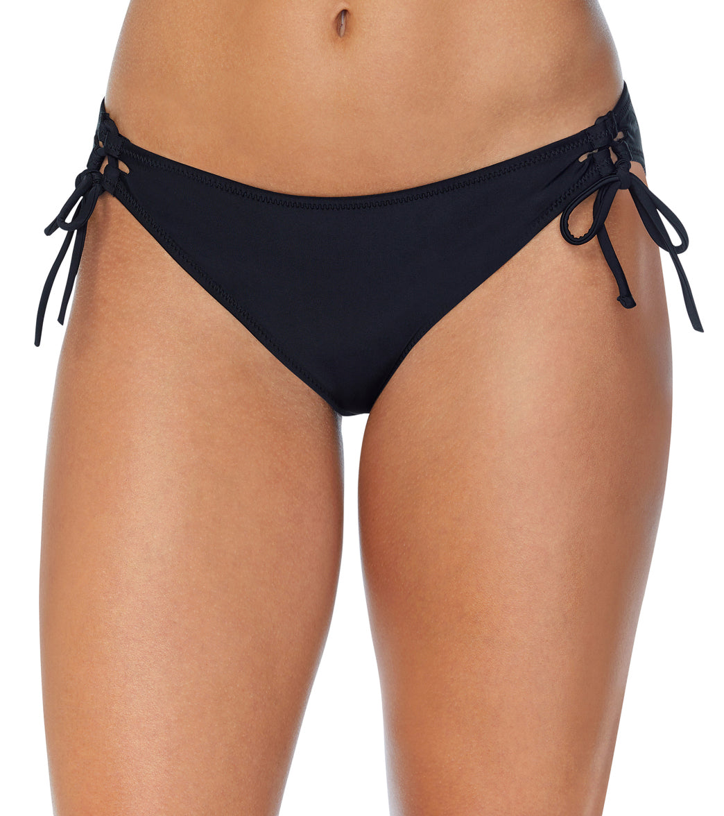 Raisins Women's Solid Sweetside Tie Side Bikini Bottom、mySite、noshort