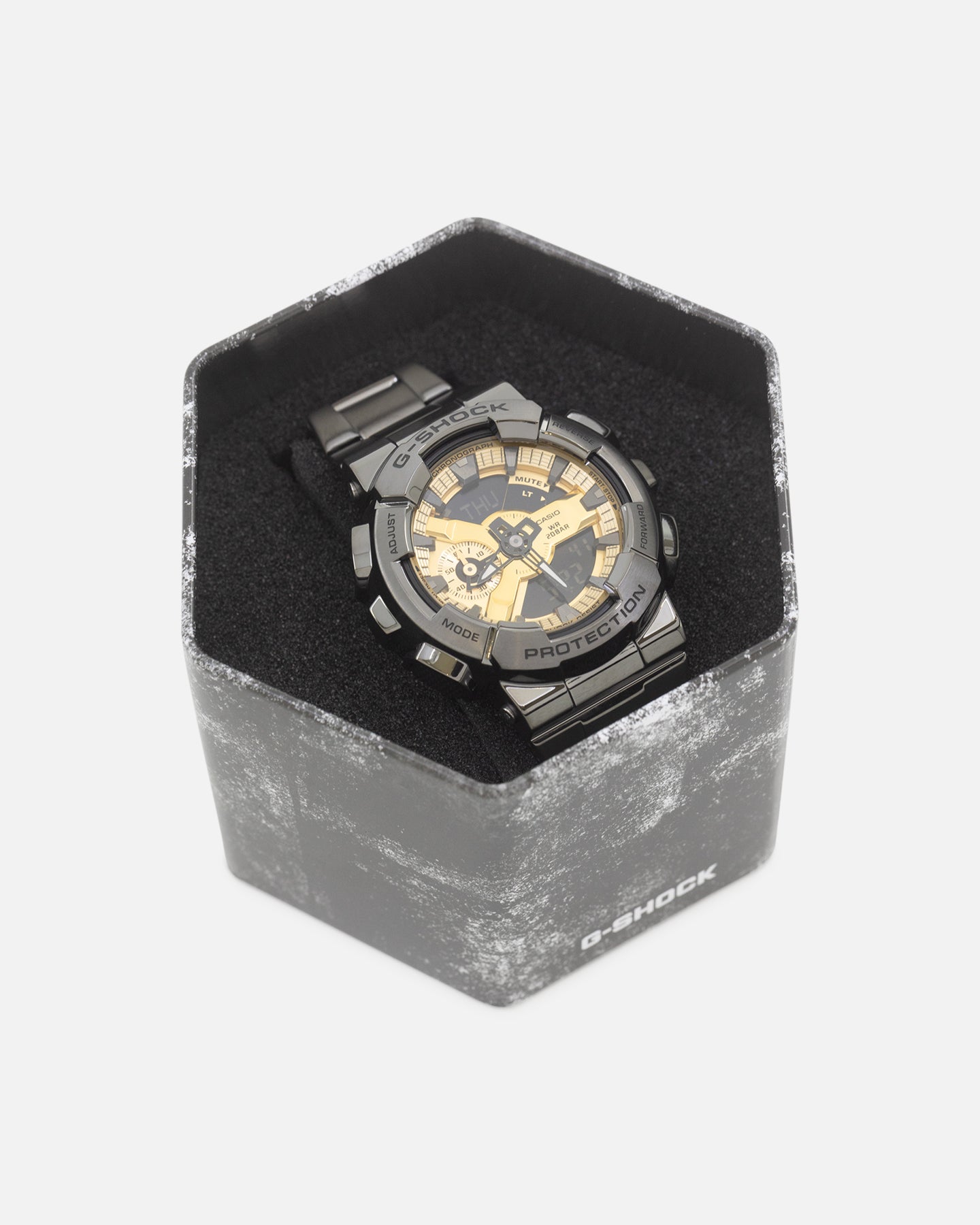 G Shock GM110BD-1A9 Watch Black/Gold、mySite、zt4zffjzw