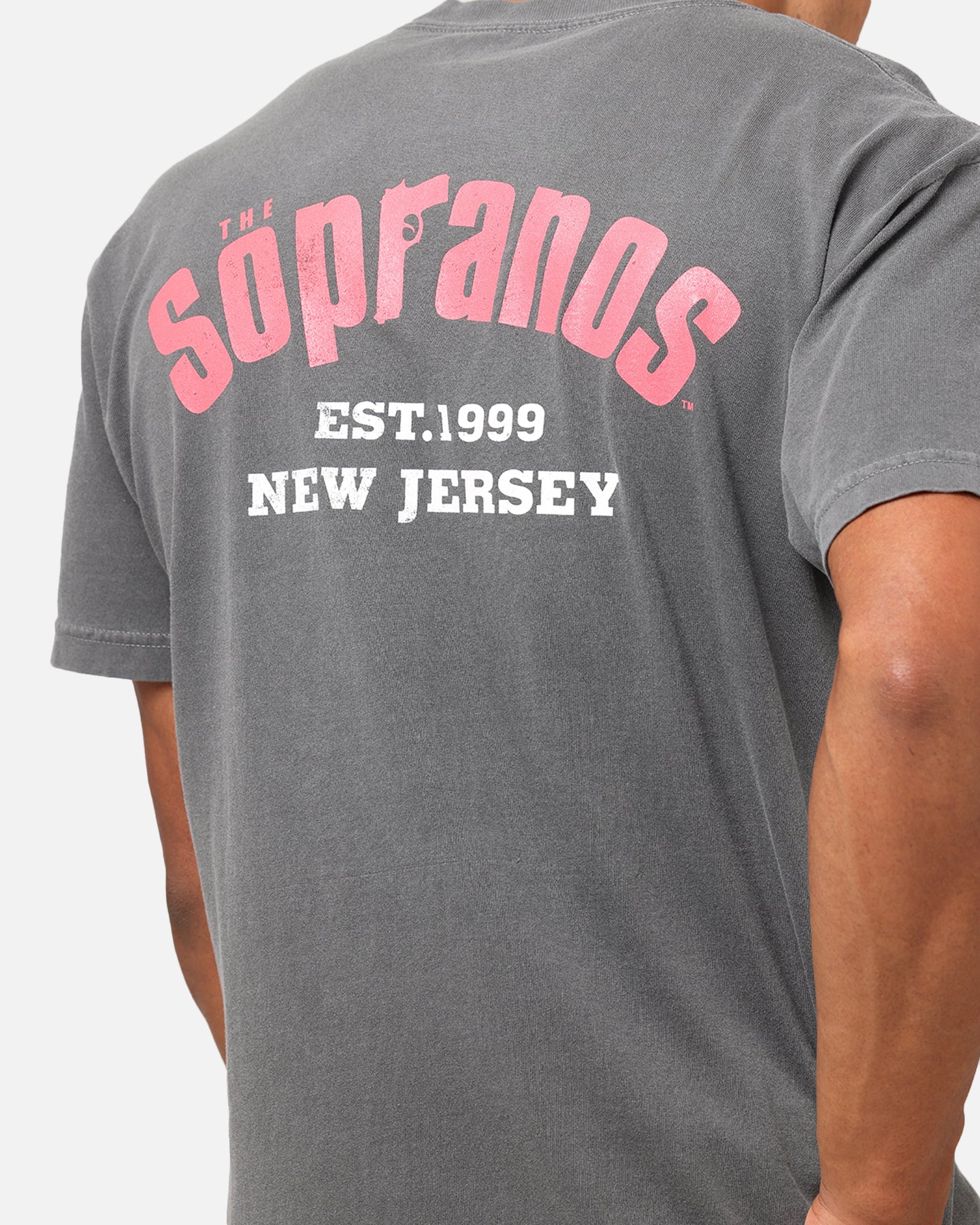The Sopranos Post Established 1999 Vintage T-Shirt Faded Black、mySite、zt4zffjzw